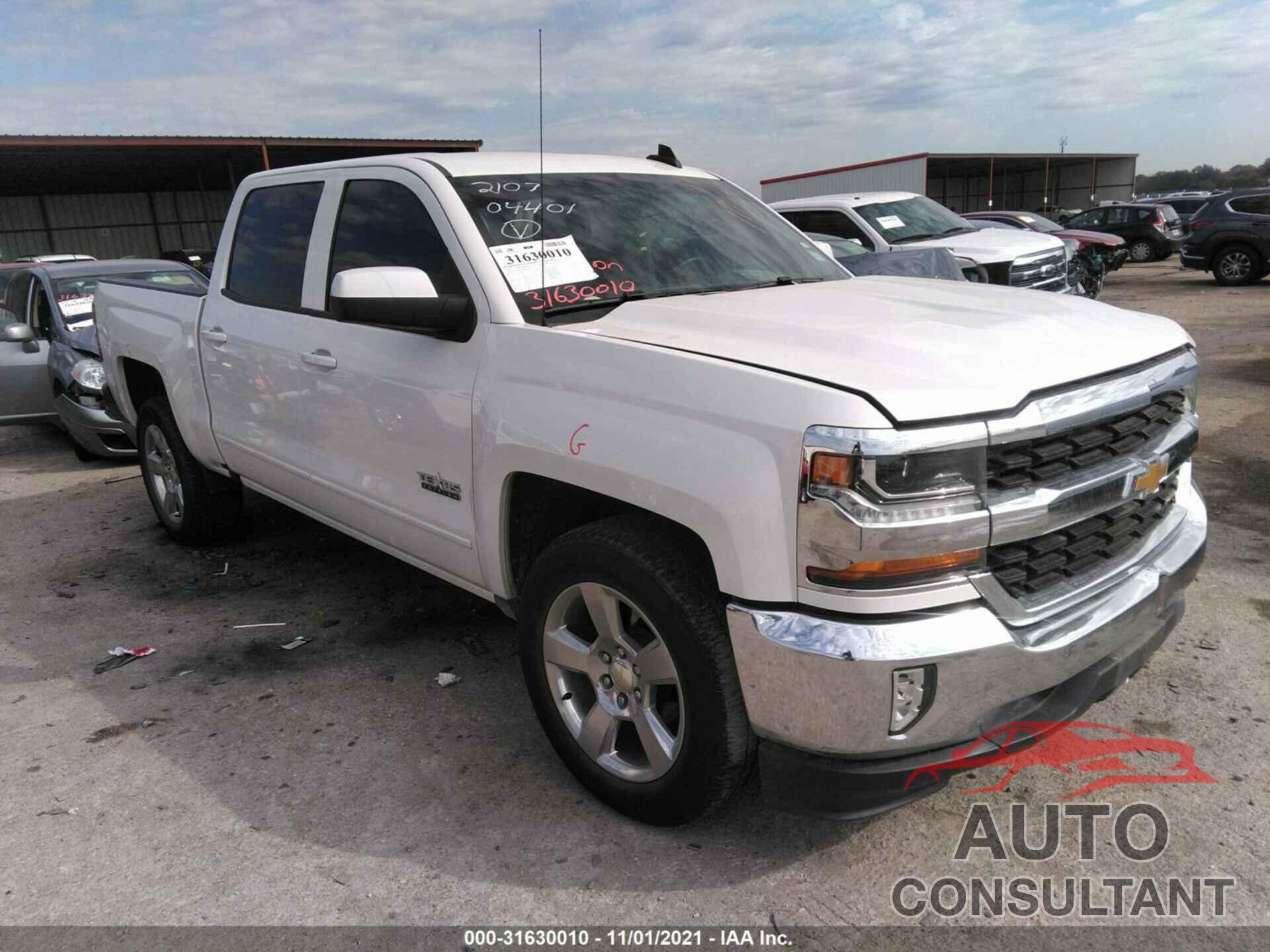 CHEVROLET SILVERADO 1500 2017 - 3GCPCREC5HG492433