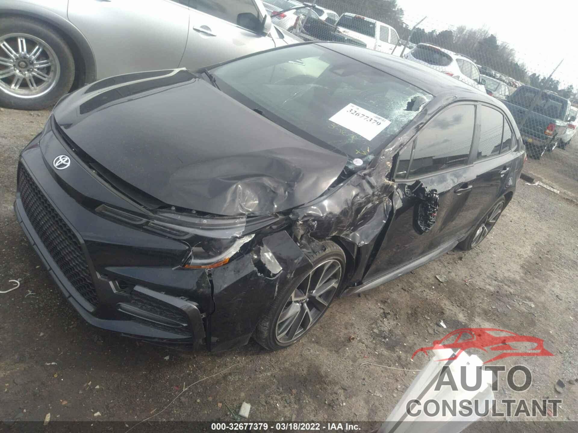 TOYOTA COROLLA 2021 - JTDS4MCE2MJ054136
