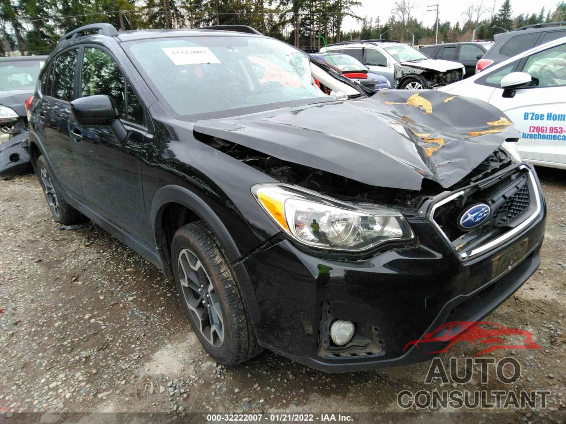 SUBARU CROSSTREK 2016 - JF2GPABC8G8326987