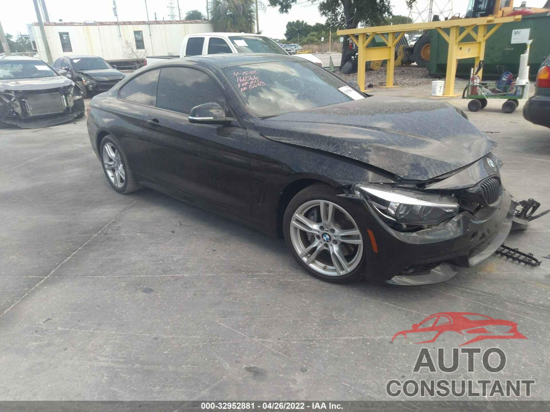 BMW 4 SERIES 2019 - WBA4W7C58KAG52684