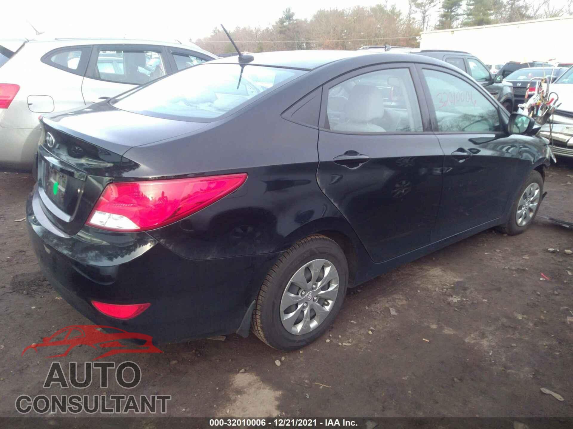 HYUNDAI ACCENT 2017 - KMHCT4AE5HU347328