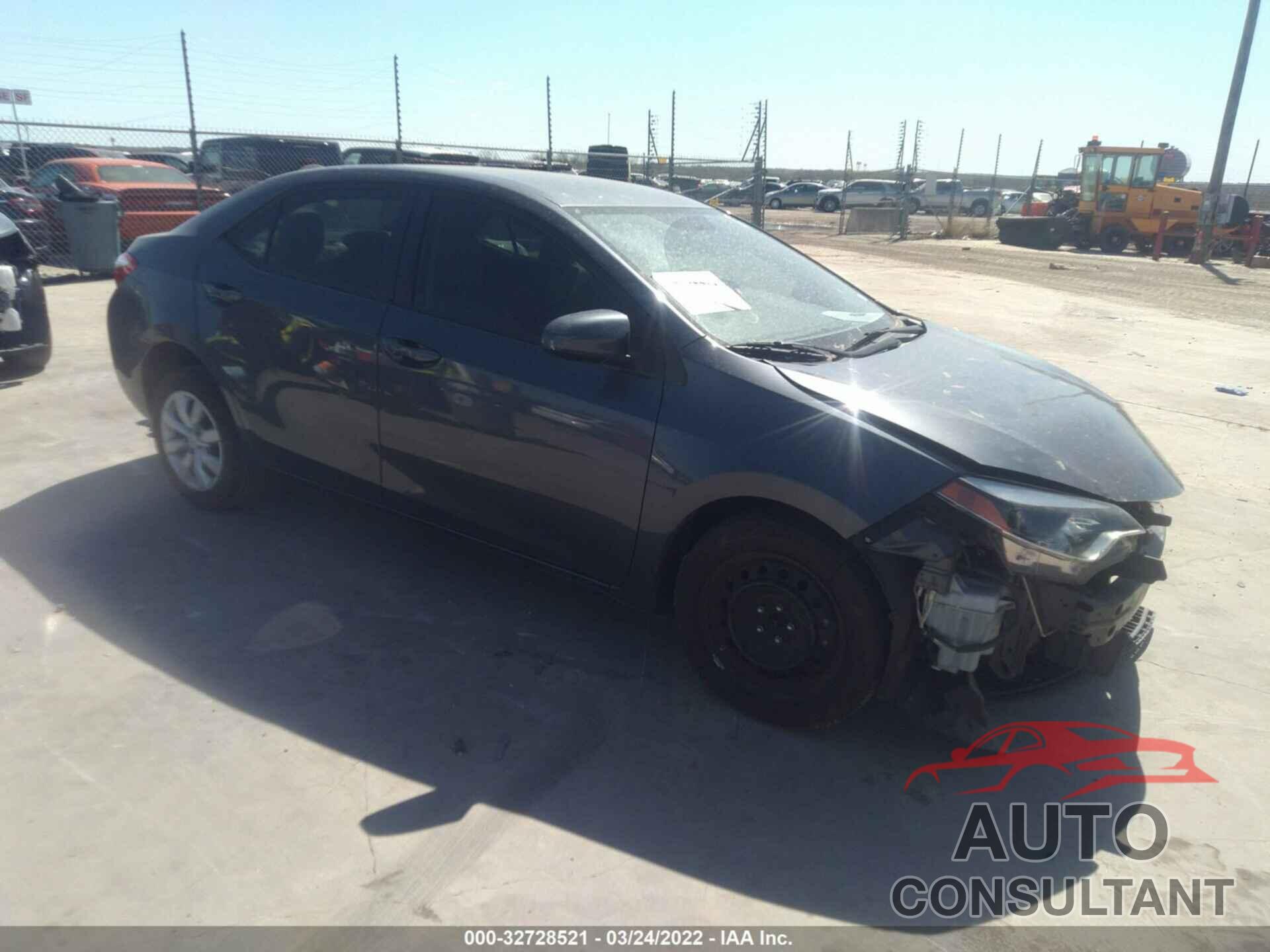 TOYOTA COROLLA 2016 - 5YFBURHE1GP472869