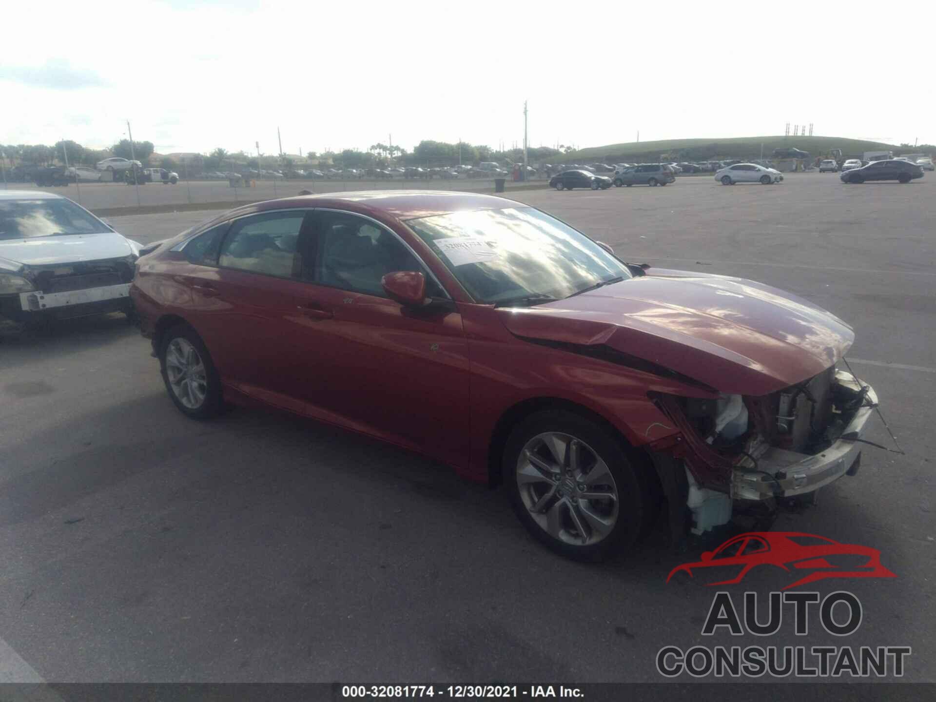 HONDA ACCORD SEDAN 2019 - 1HGCV1F14KA121407