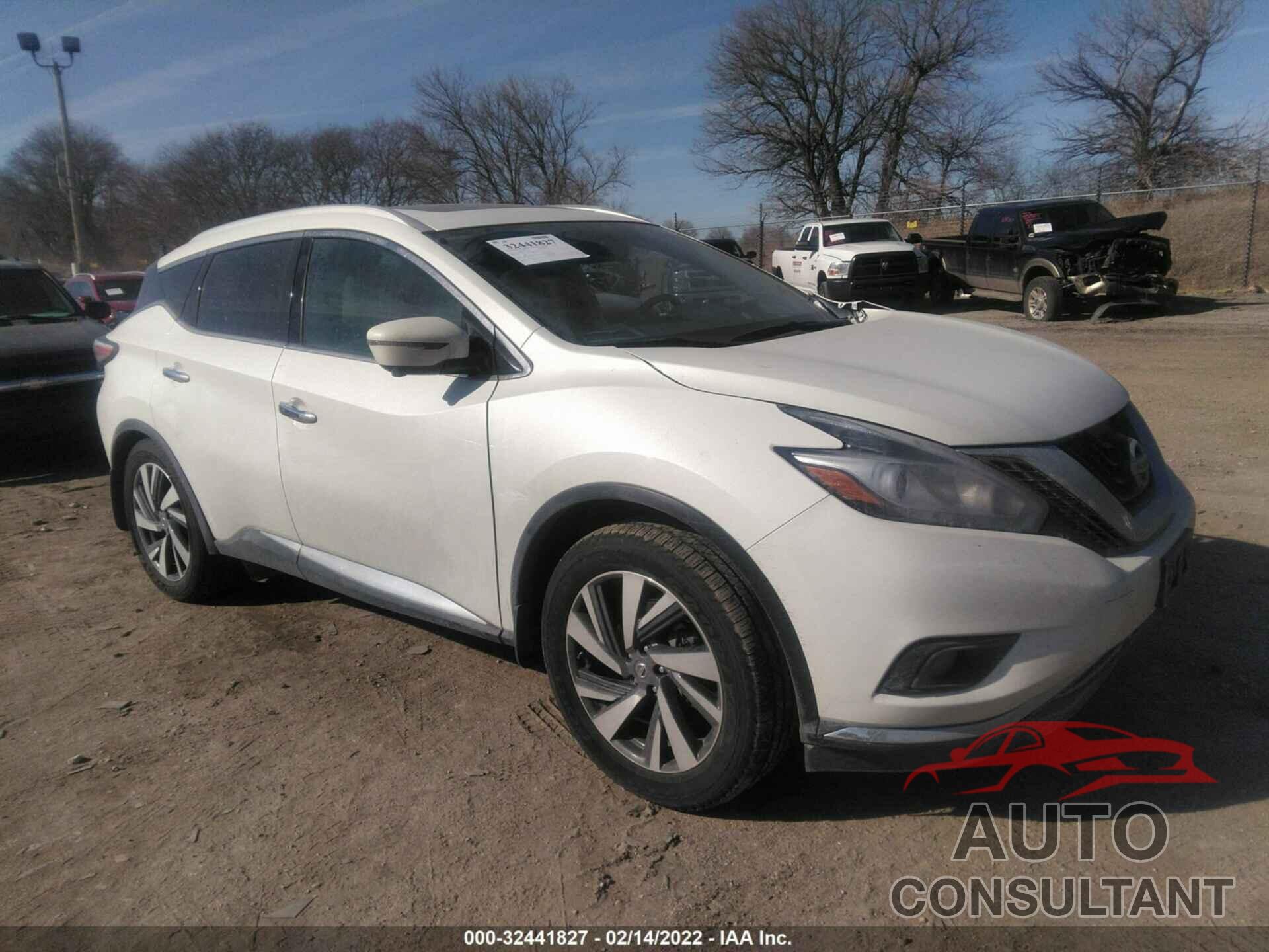 NISSAN MURANO 2017 - 5N1AZ2MH4HN194936