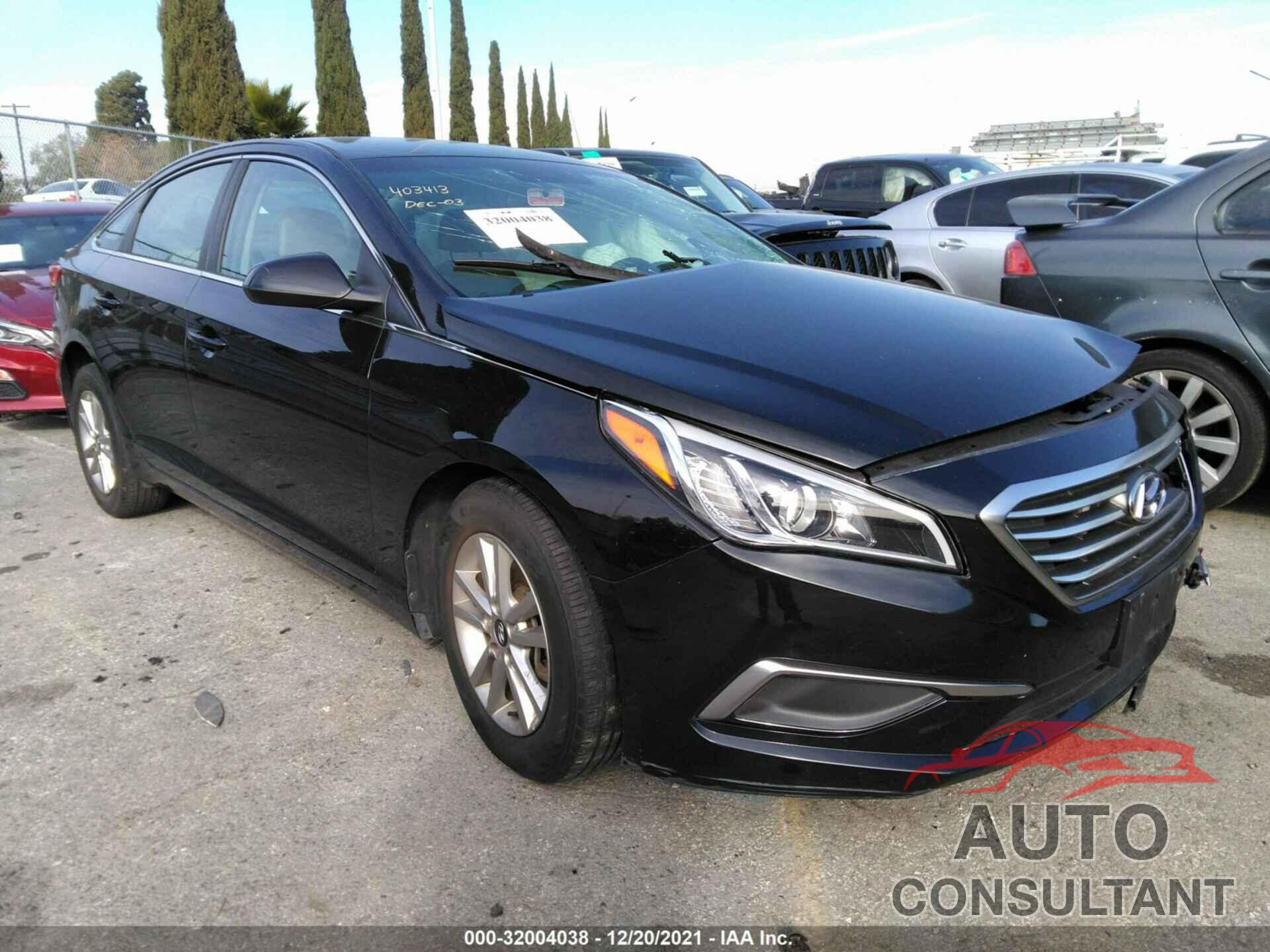 HYUNDAI SONATA 2017 - 5NPE24AF4HH452980