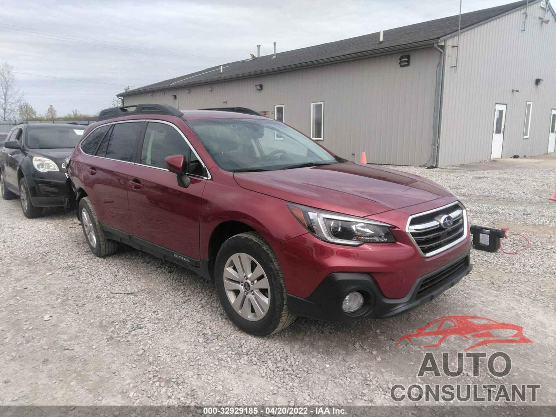 SUBARU OUTBACK 2019 - 4S4BSAFCXK3292473