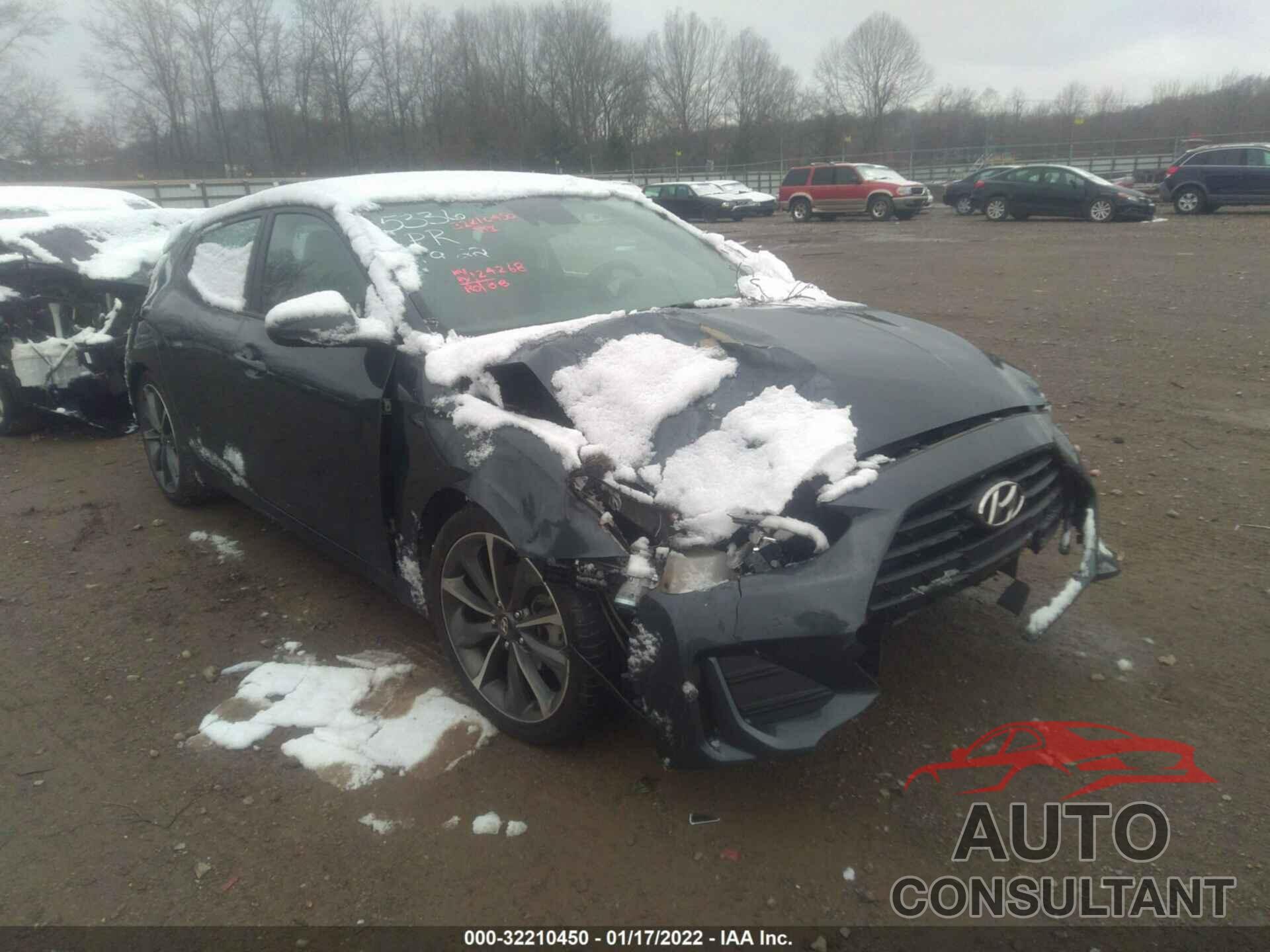 HYUNDAI VELOSTER 2019 - KMHTG6AF4KU005336