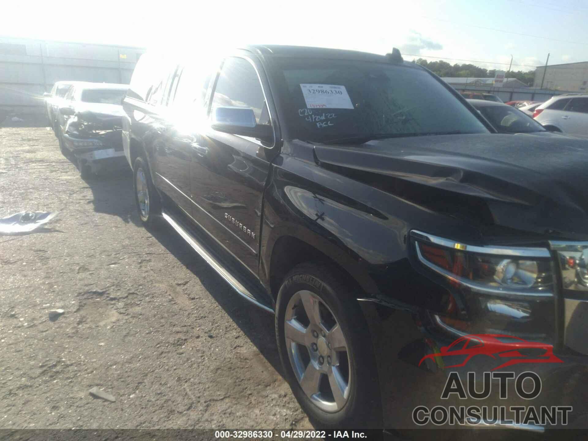 CHEVROLET SUBURBAN 2017 - 1GNSCJKC2HR154723