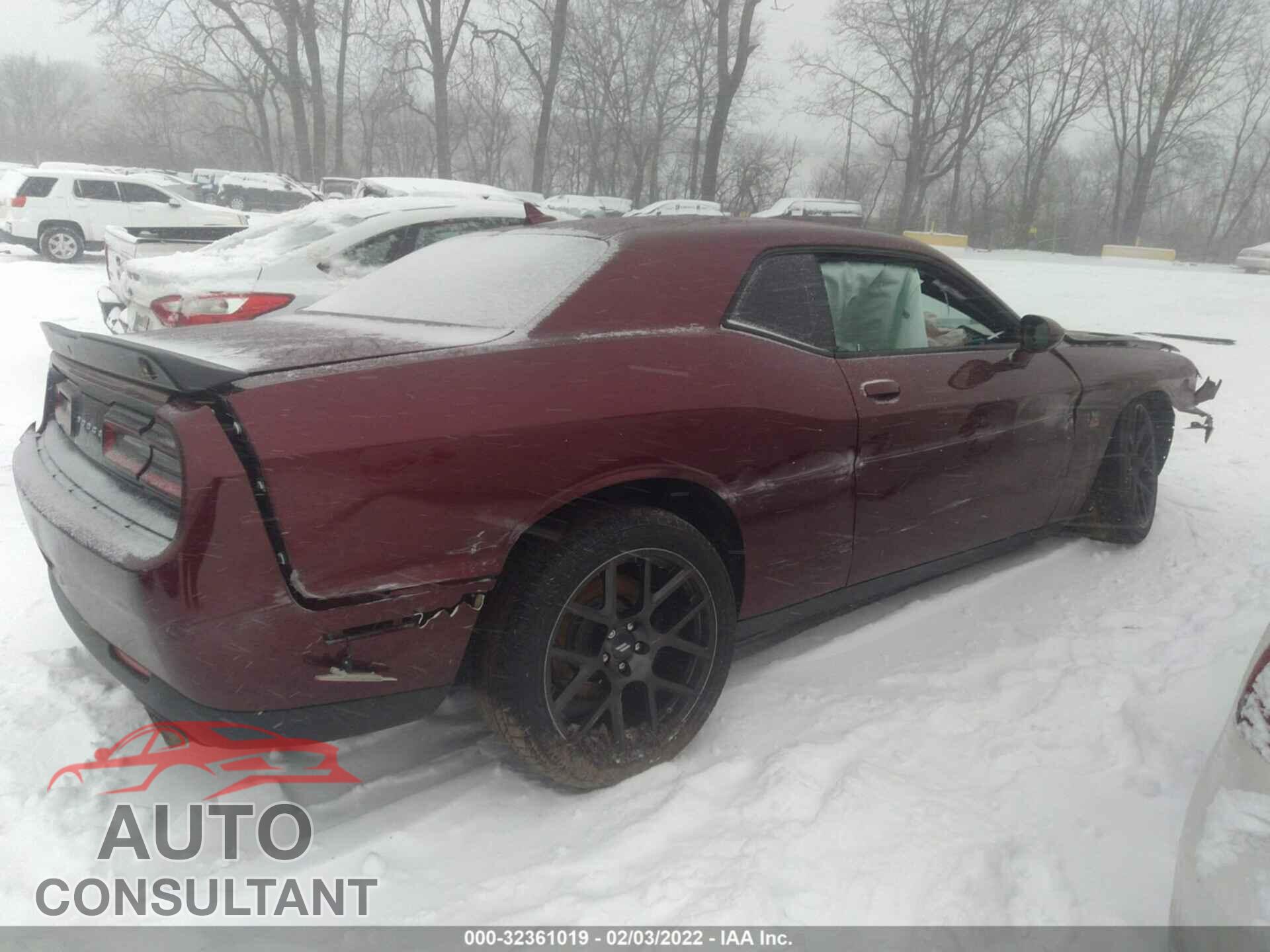 DODGE CHALLENGER 2019 - 2C3CDZFJ3KH741493