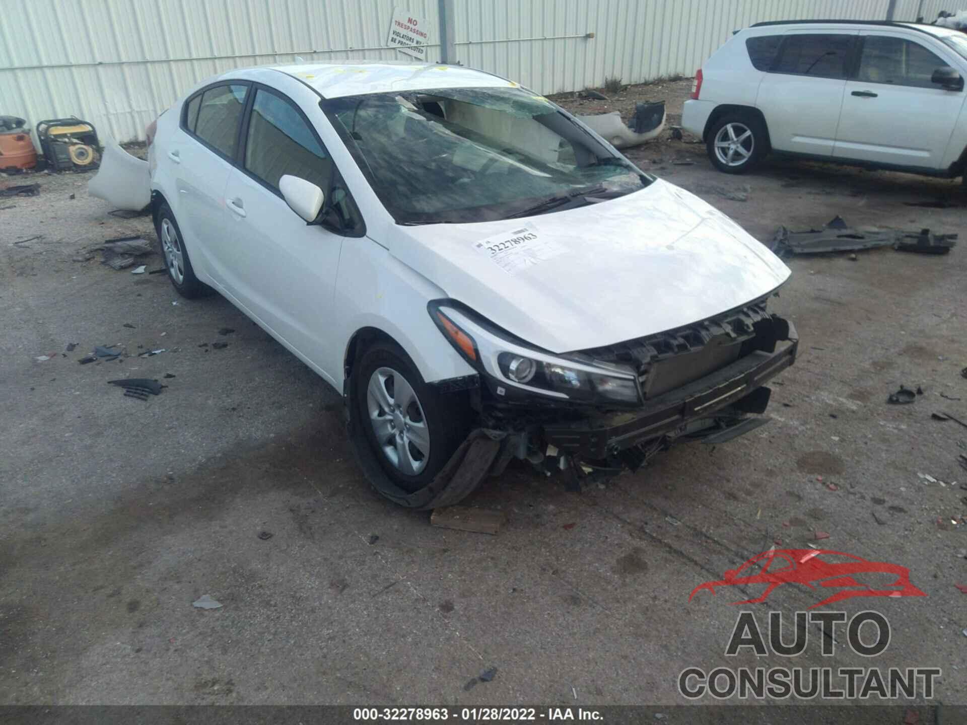 KIA FORTE 2017 - 3KPFK4A78HE086264