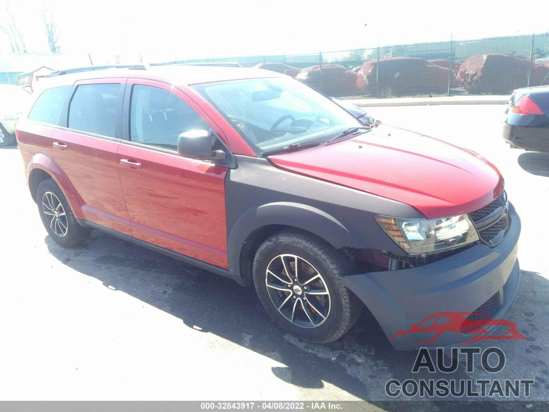 DODGE JOURNEY 2018 - 3C4PDCAB7JT509933