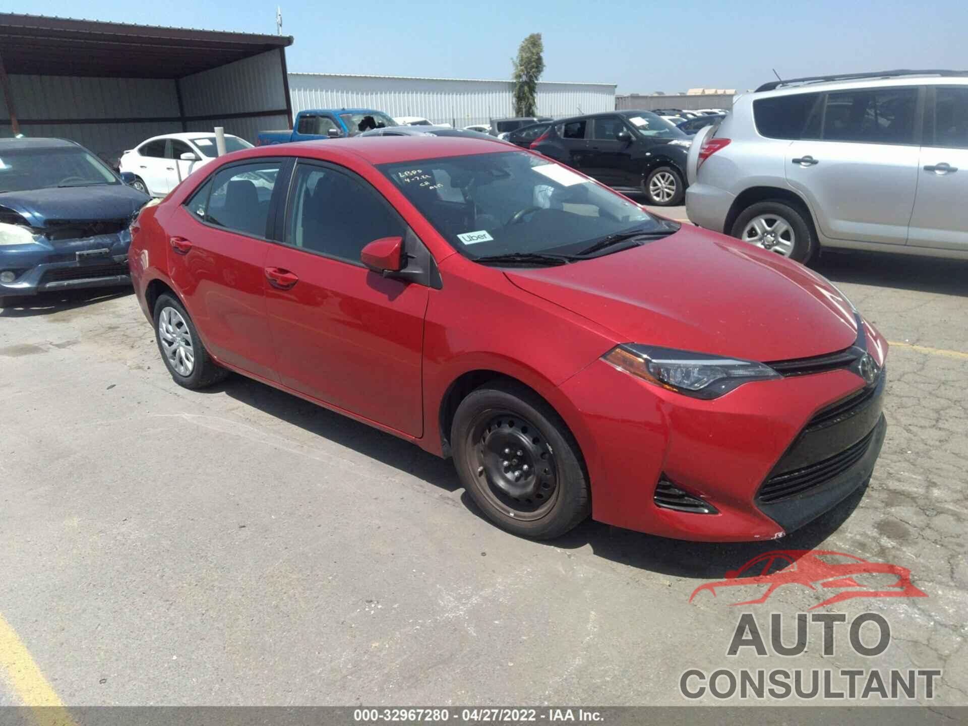 TOYOTA COROLLA 2017 - 2T1BURHEXHC931995