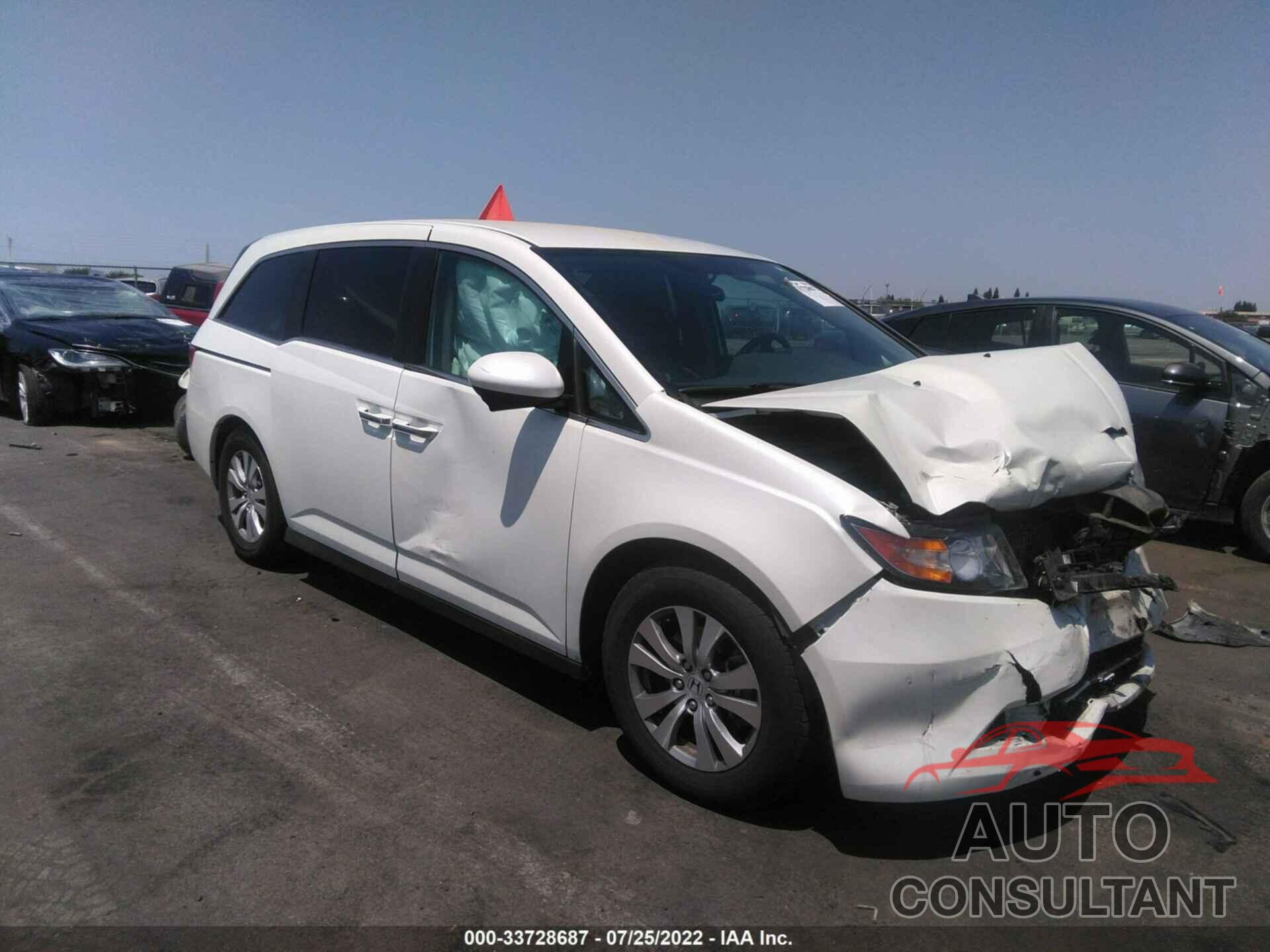 HONDA ODYSSEY 2016 - 5FNRL5H31GB096050