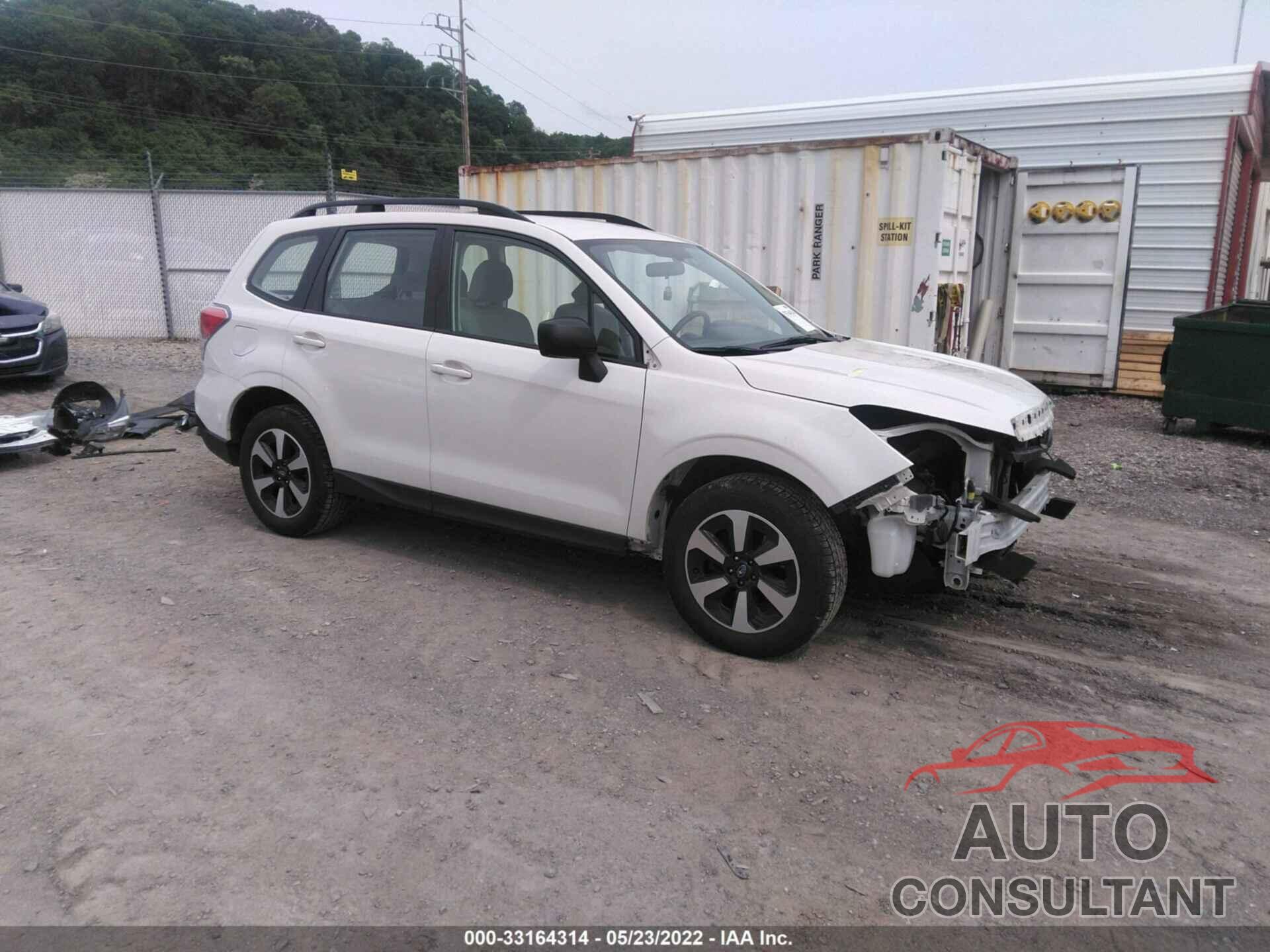 SUBARU FORESTER 2017 - JF2SJABC2HH507936