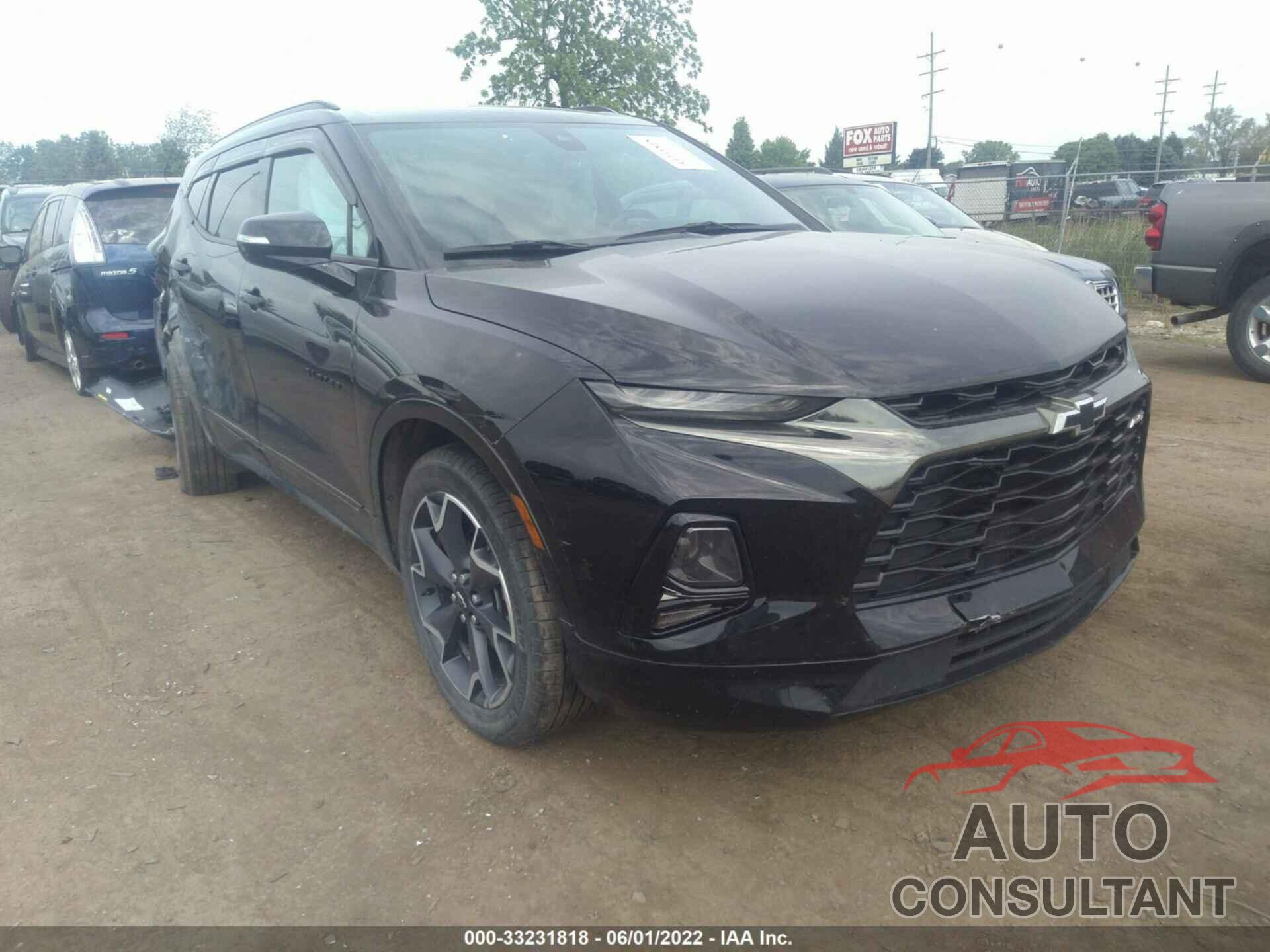 CHEVROLET BLAZER 2021 - 3GNKBERS1MS534179