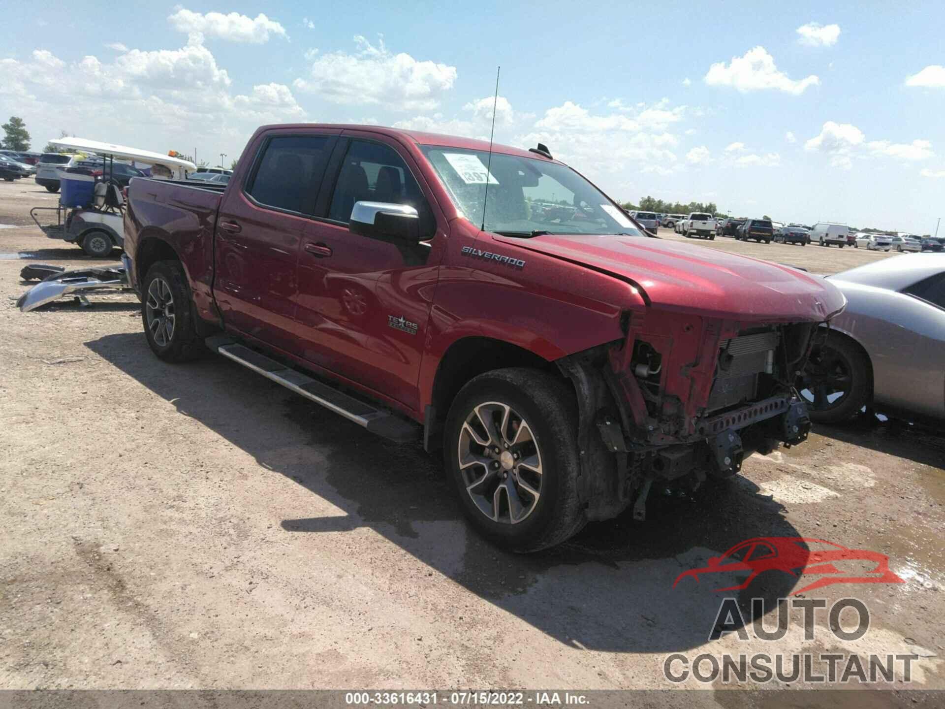 CHEVROLET SILVERADO 1500 2019 - 3GCPWCED8KG116748