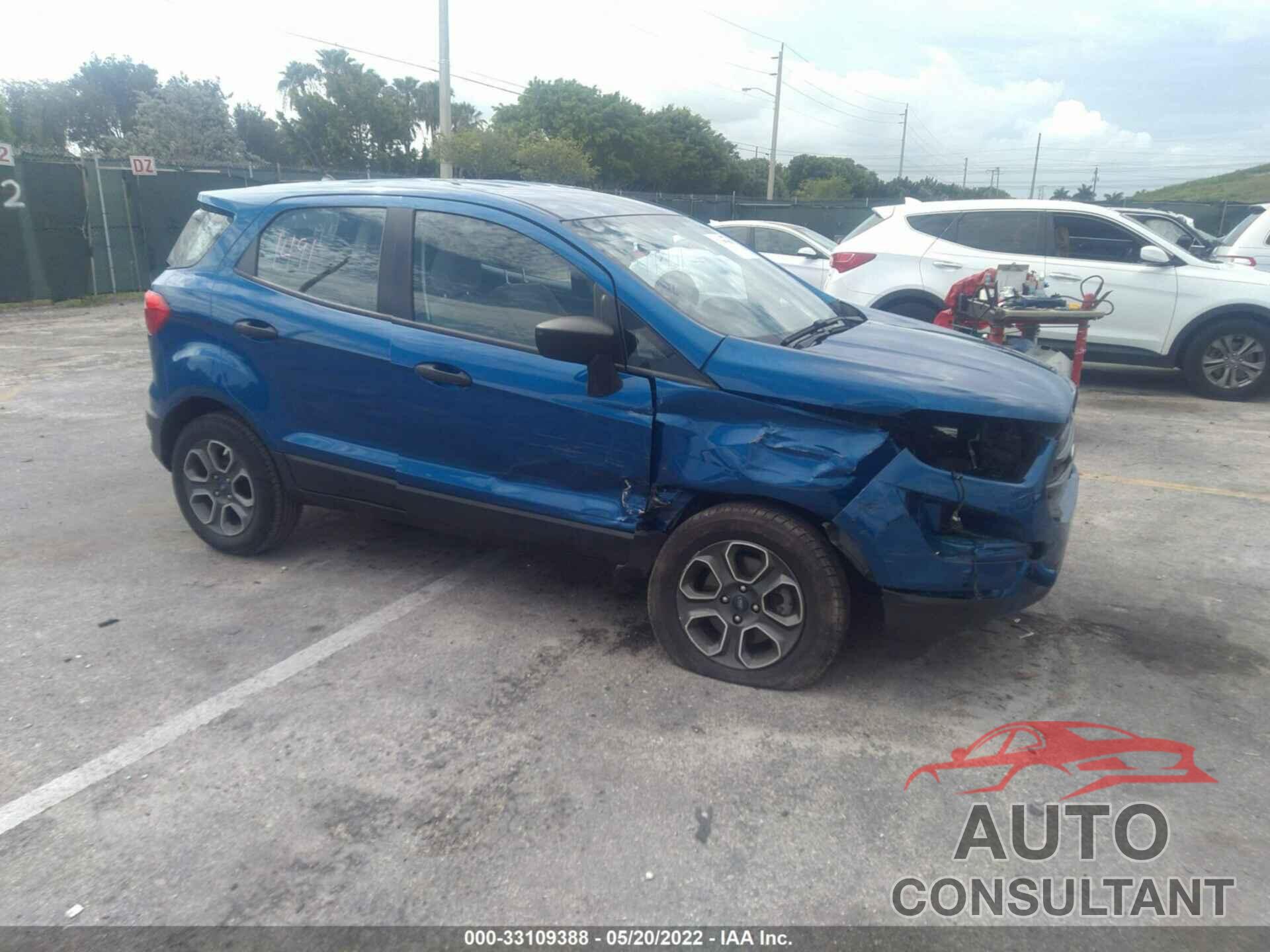 FORD ECOSPORT 2019 - MAJ3S2FE1KC289550