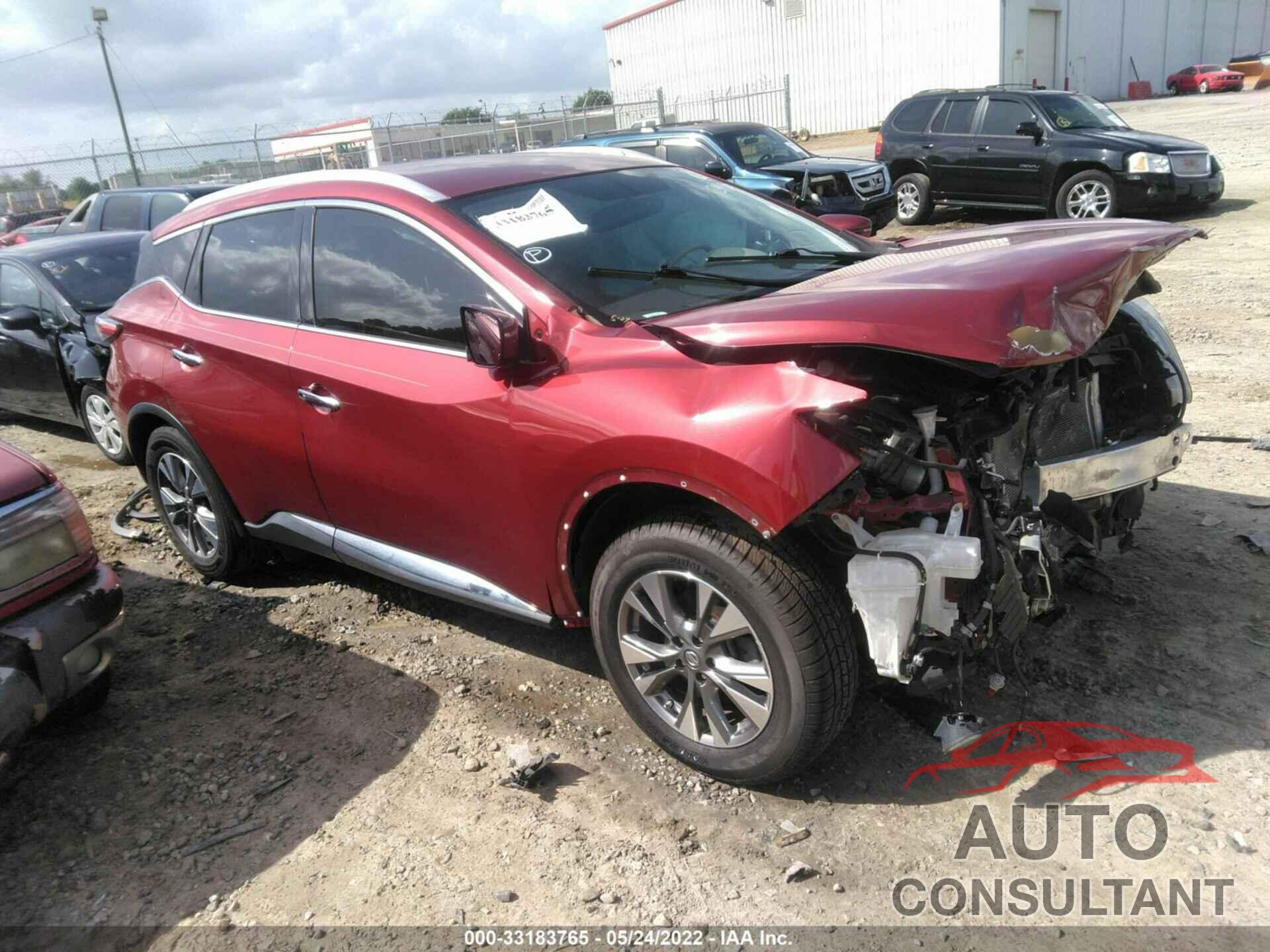 NISSAN MURANO 2016 - 5N1AZ2MG8GN102992