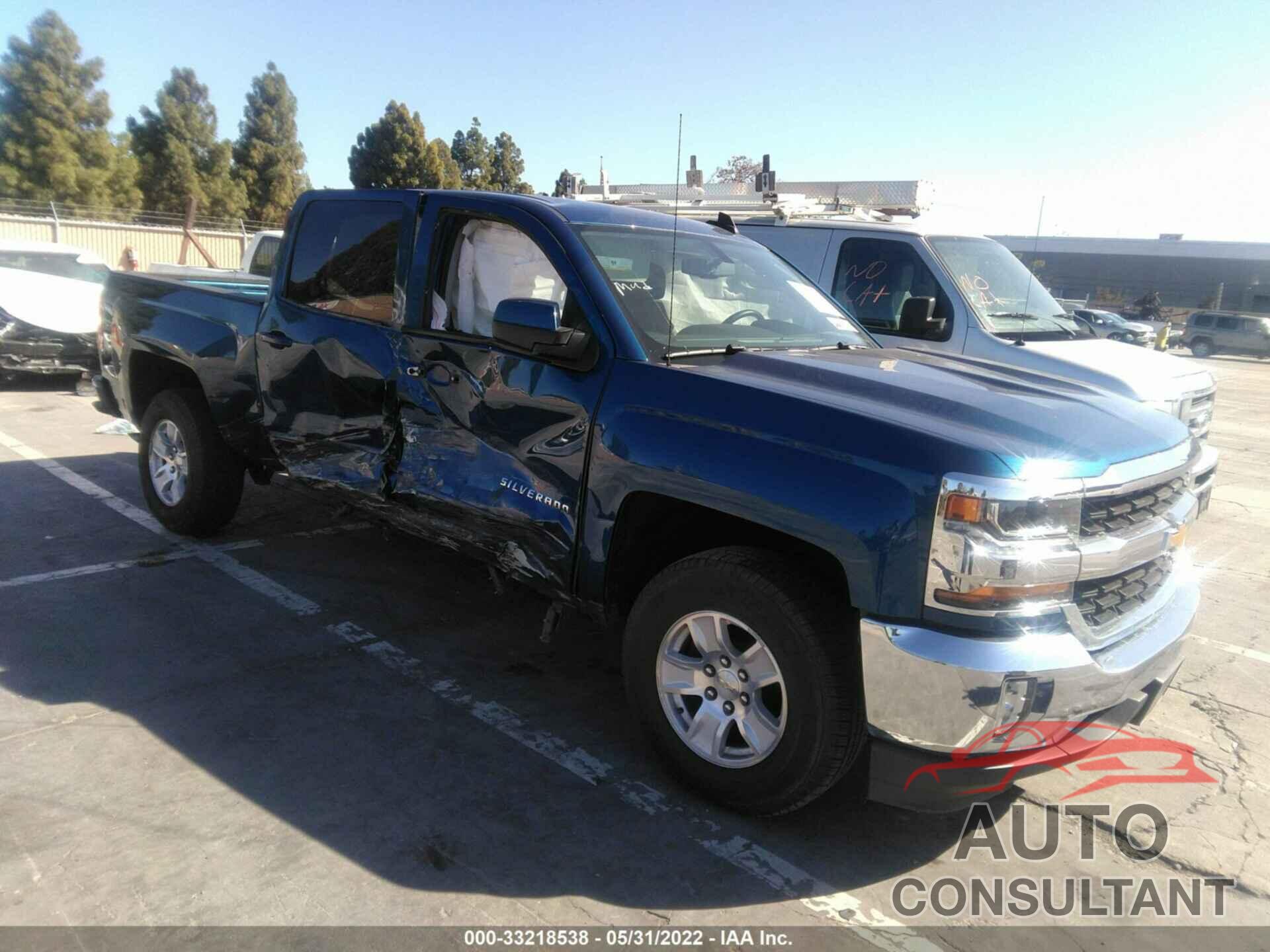 CHEVROLET SILVERADO 1500 2017 - 3GCPCREC4HG122977