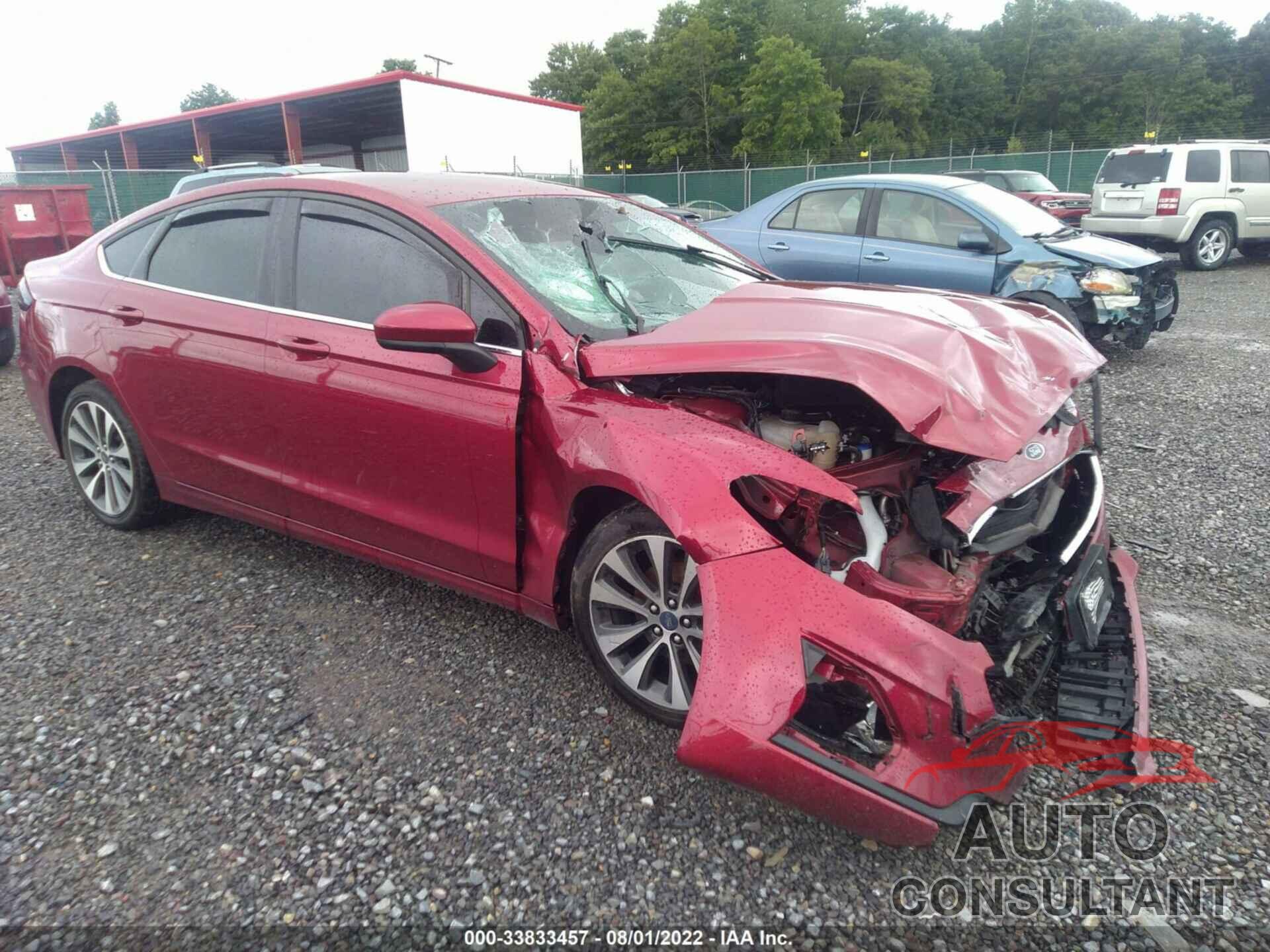 FORD FUSION 2019 - 3FA6P0T95KR158052