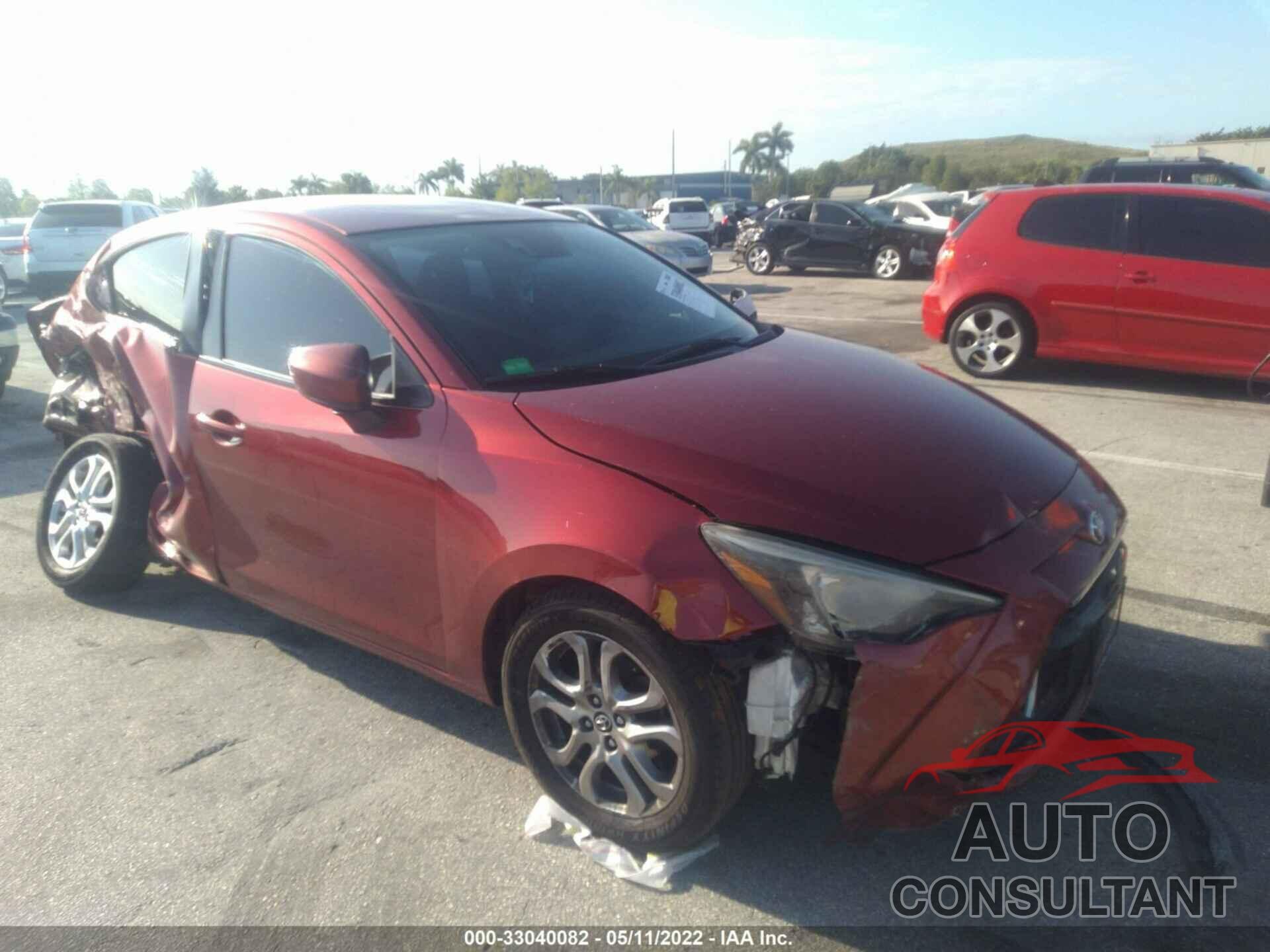 TOYOTA YARIS IA 2017 - 3MYDLBYV8HY189777