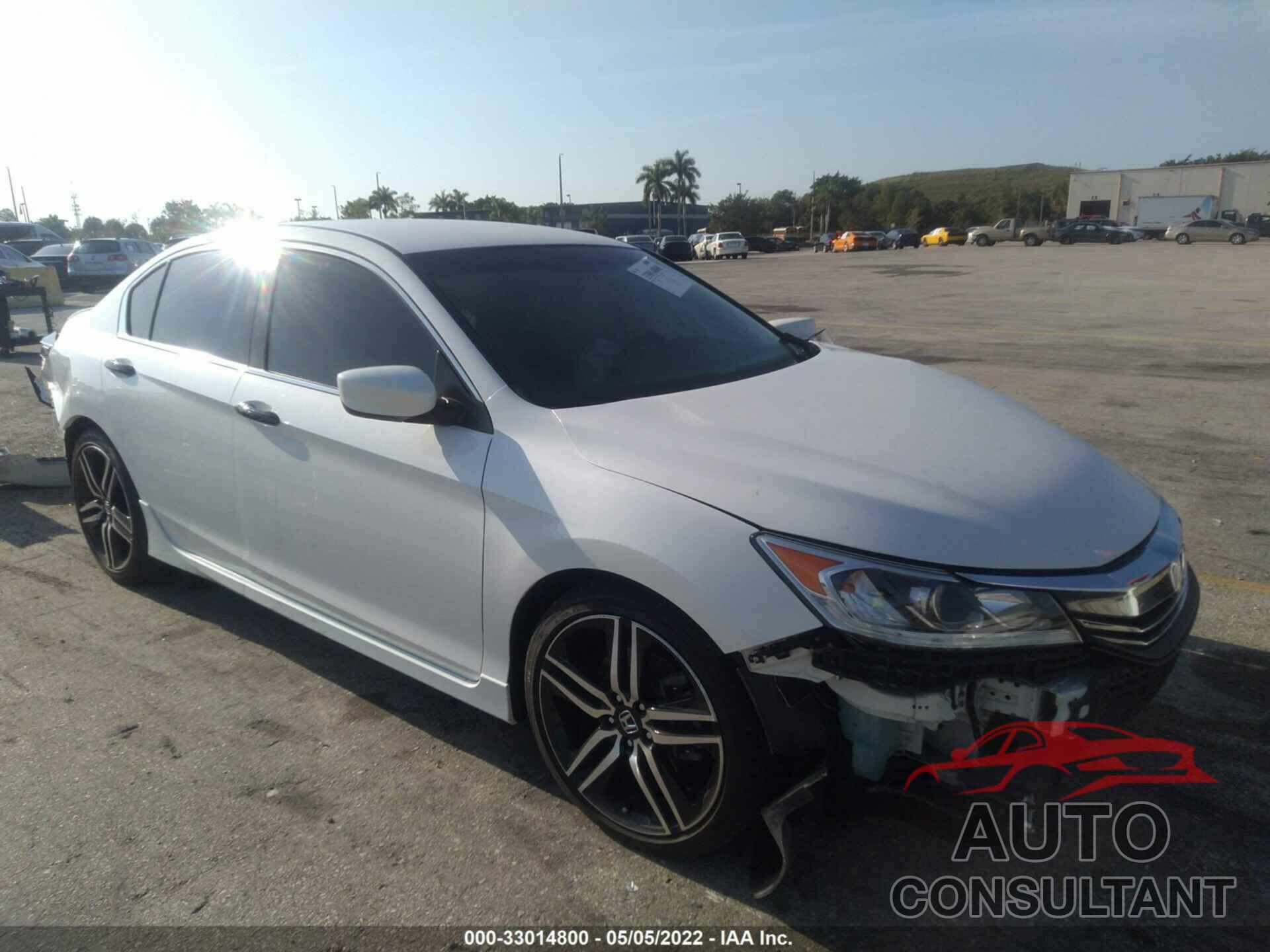 HONDA ACCORD SEDAN 2017 - 1HGCR2F14HA276672