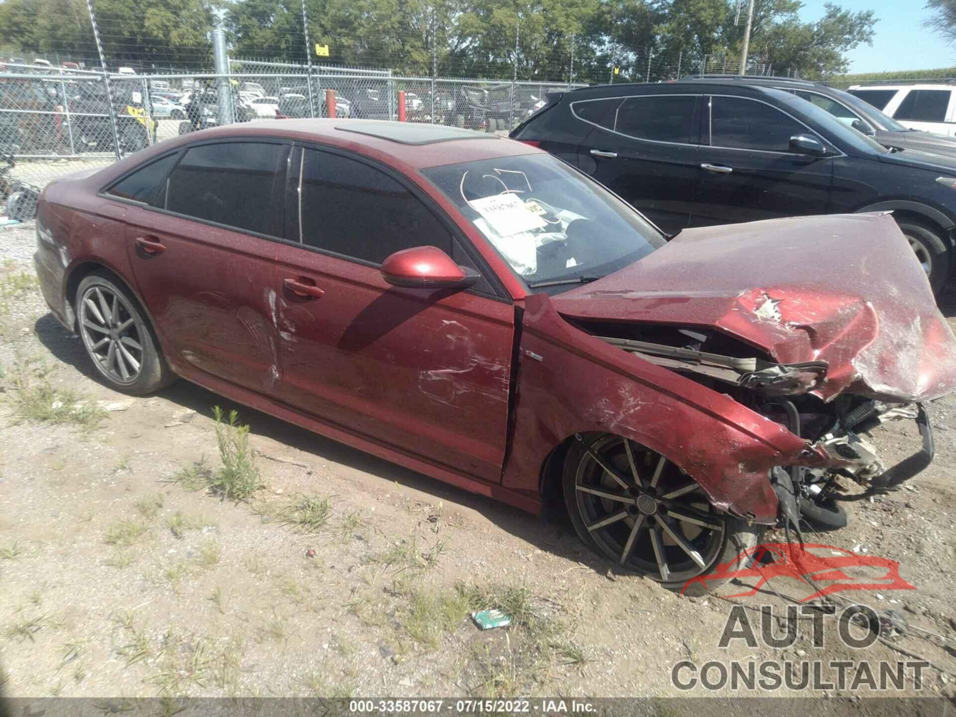 AUDI A6 2017 - WAUC8AFC4HN066253