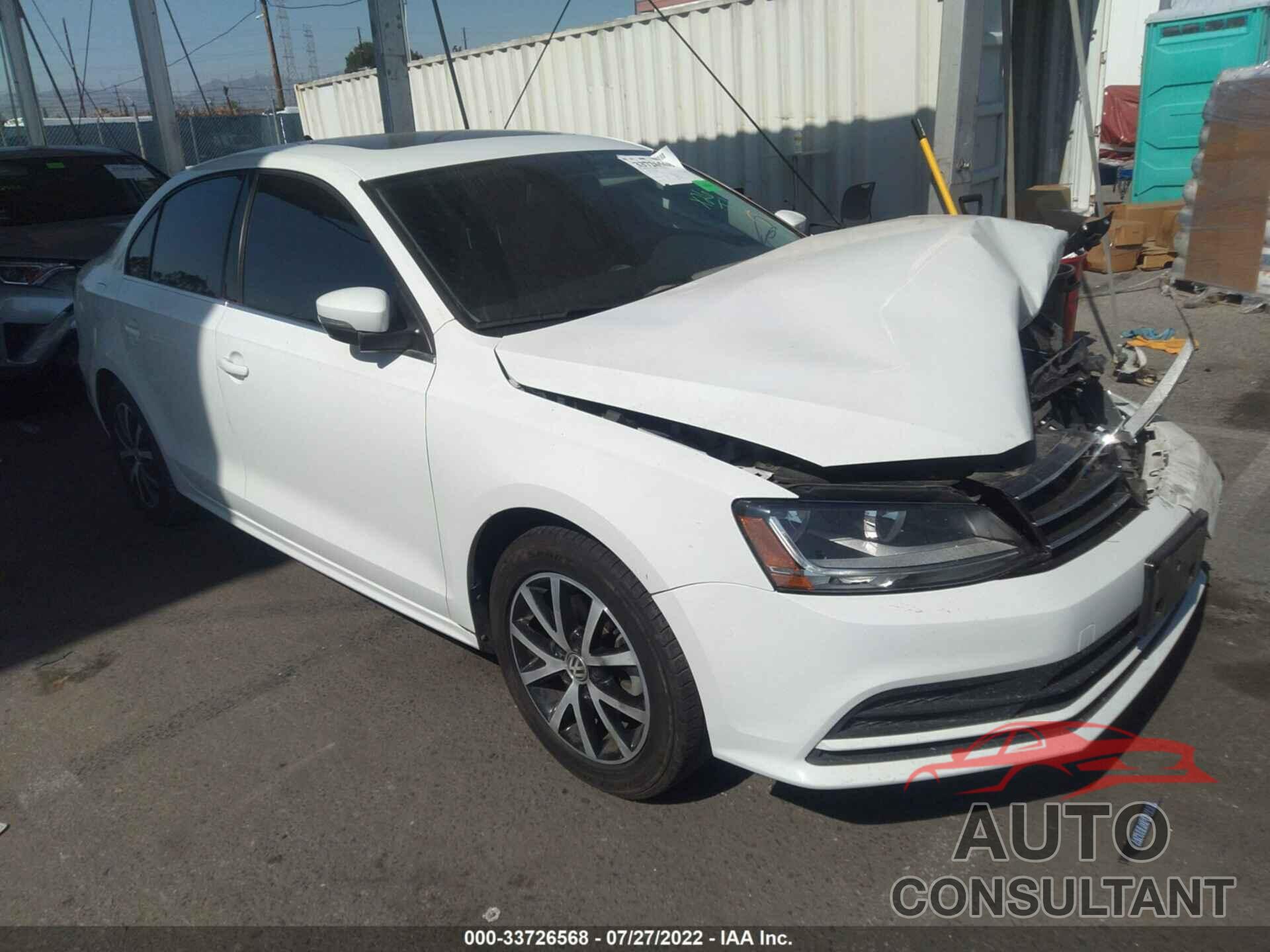 VOLKSWAGEN JETTA 2017 - 3VWDB7AJ4HM359529