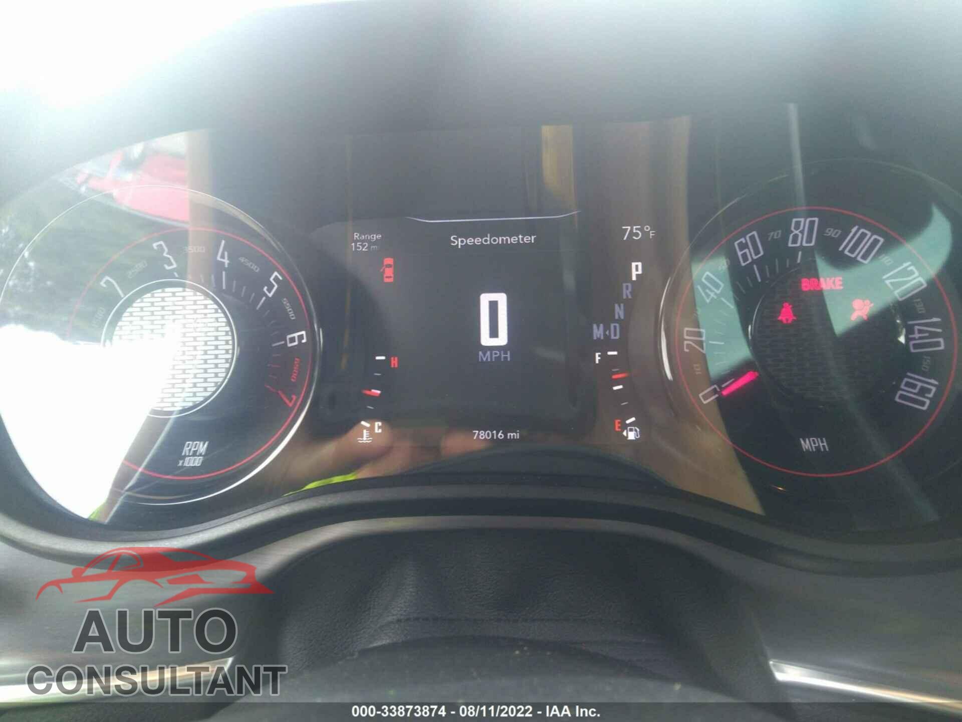 DODGE CHALLENGER 2016 - 2C3CDZAG7GH120048