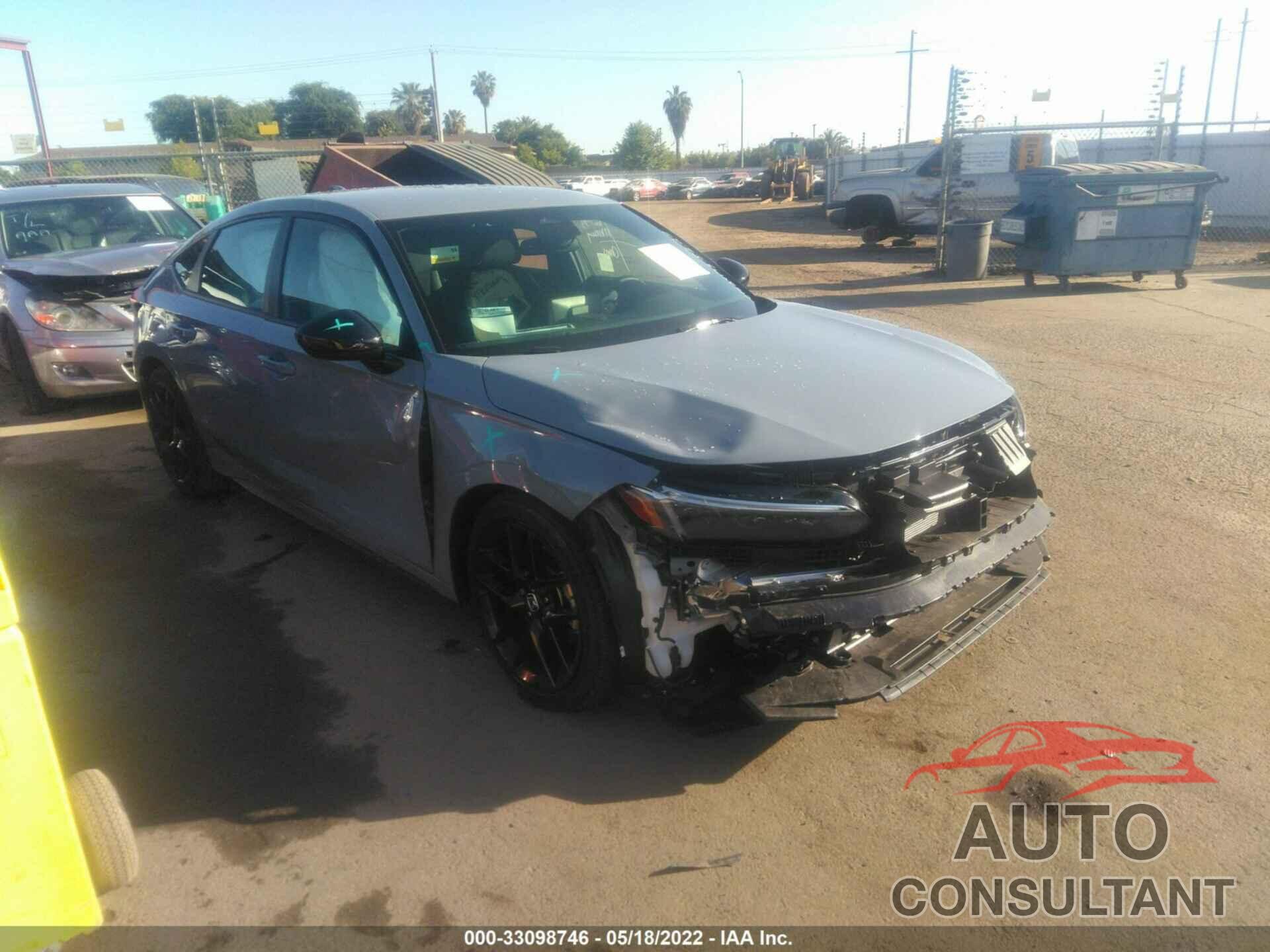 HONDA CIVIC HATCHBACK 2022 - 19XFL2H80NE012266