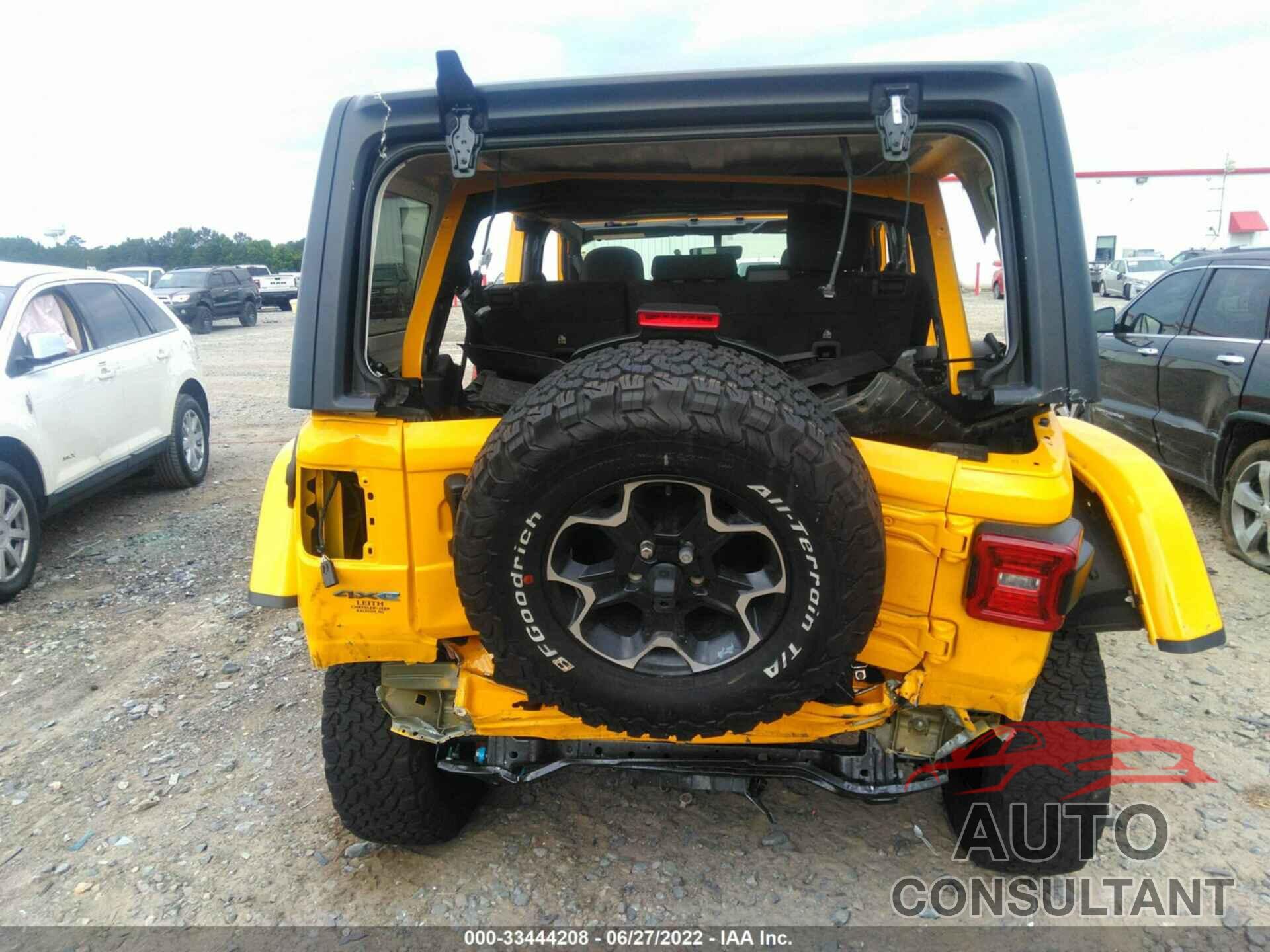 JEEP WRANGLER 4XE 2021 - 1C4JJXR65MW726148