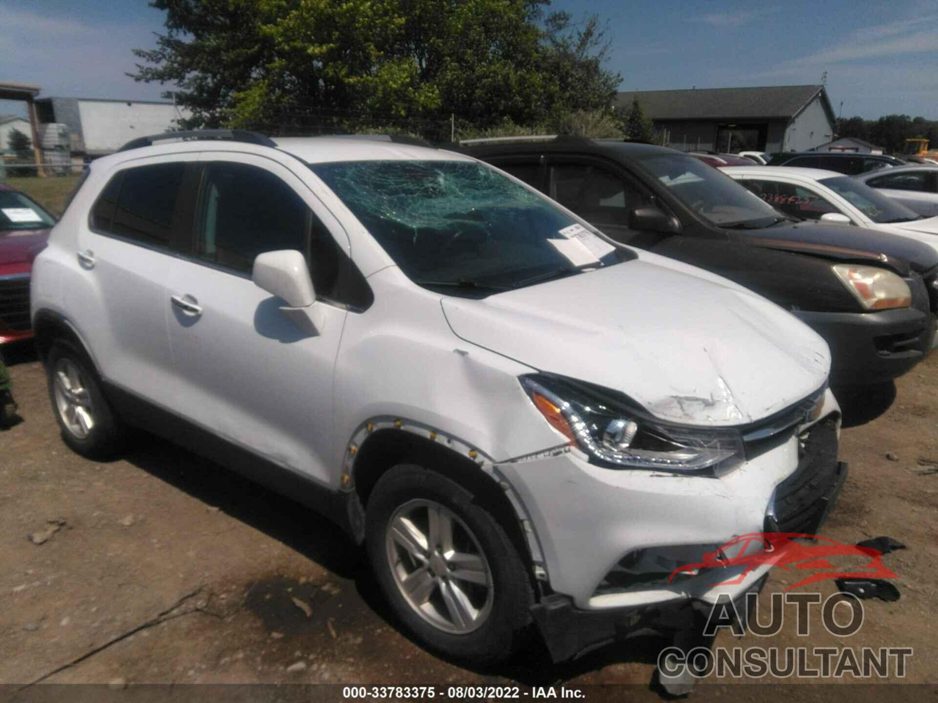 CHEVROLET TRAX 2017 - KL7CJPSB2HB149072