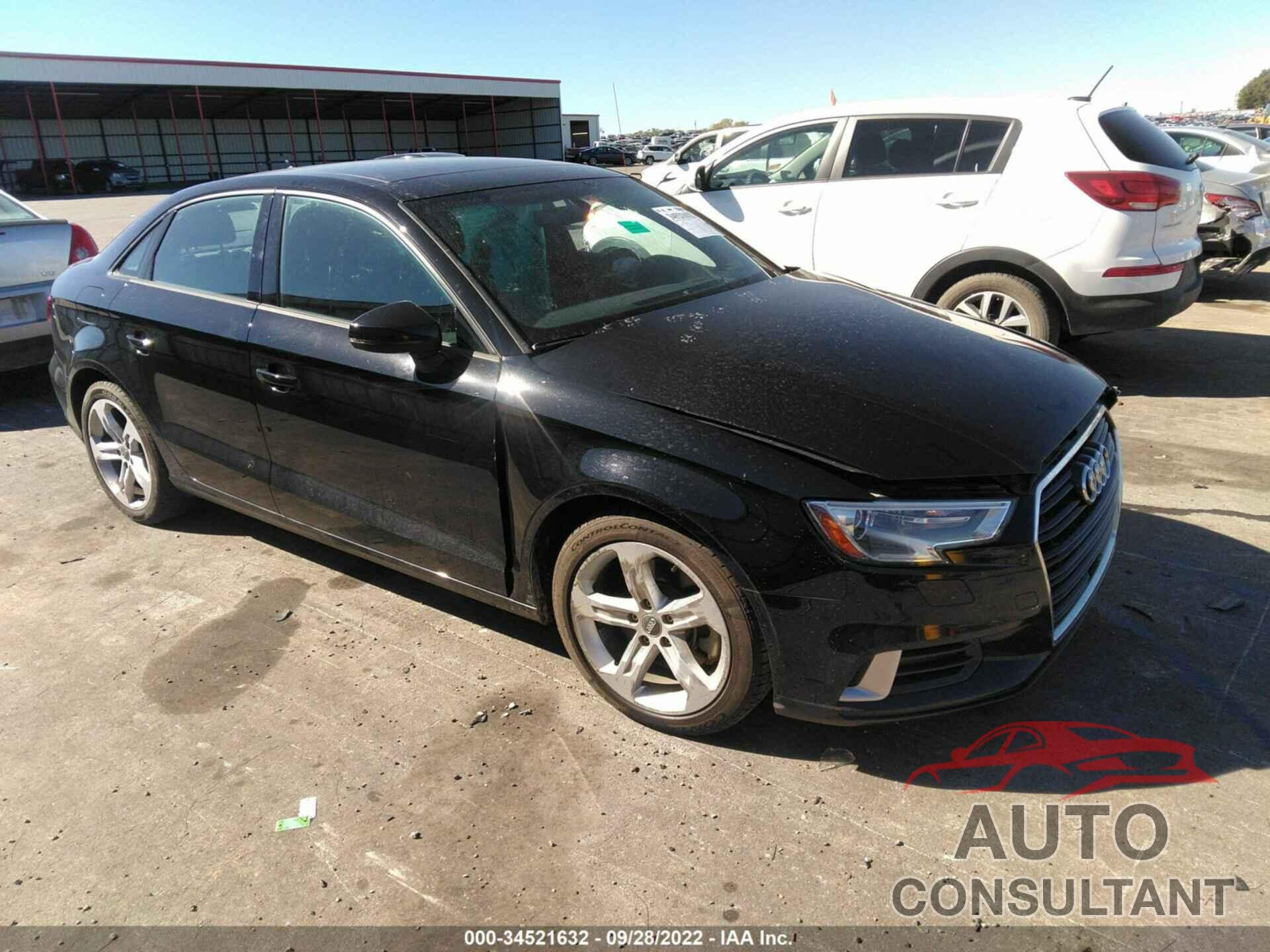 AUDI A3 SEDAN 2017 - WAUAUGFF3H1043716