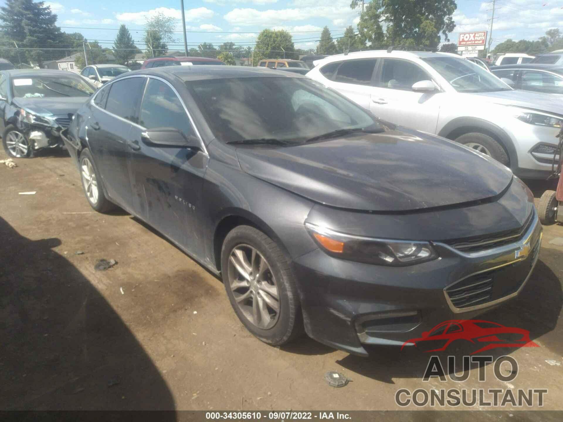 CHEVROLET MALIBU 2016 - 1G1ZE5ST5GF319164