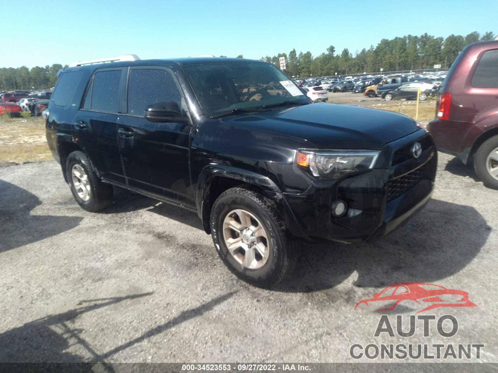 TOYOTA 4RUNNER 2016 - JTEZU5JRXG5110312