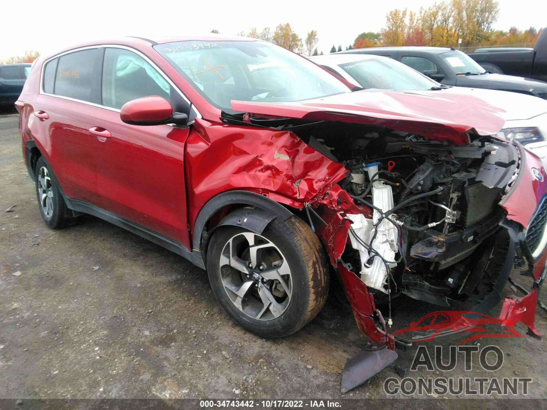 KIA SPORTAGE 2020 - KNDPM3AC6L7791997