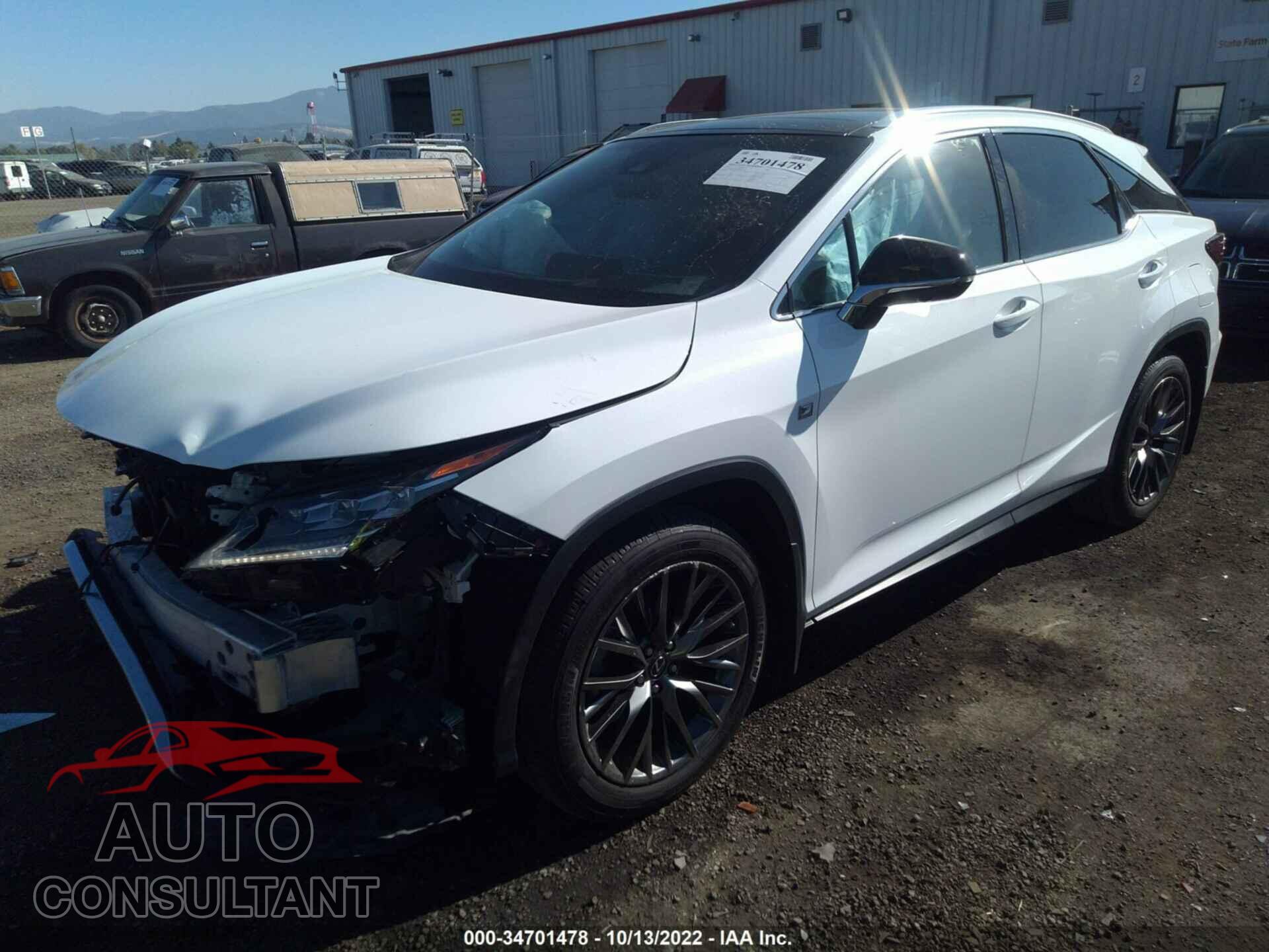 LEXUS RX 2017 - 2T2BZMCA4HC132329