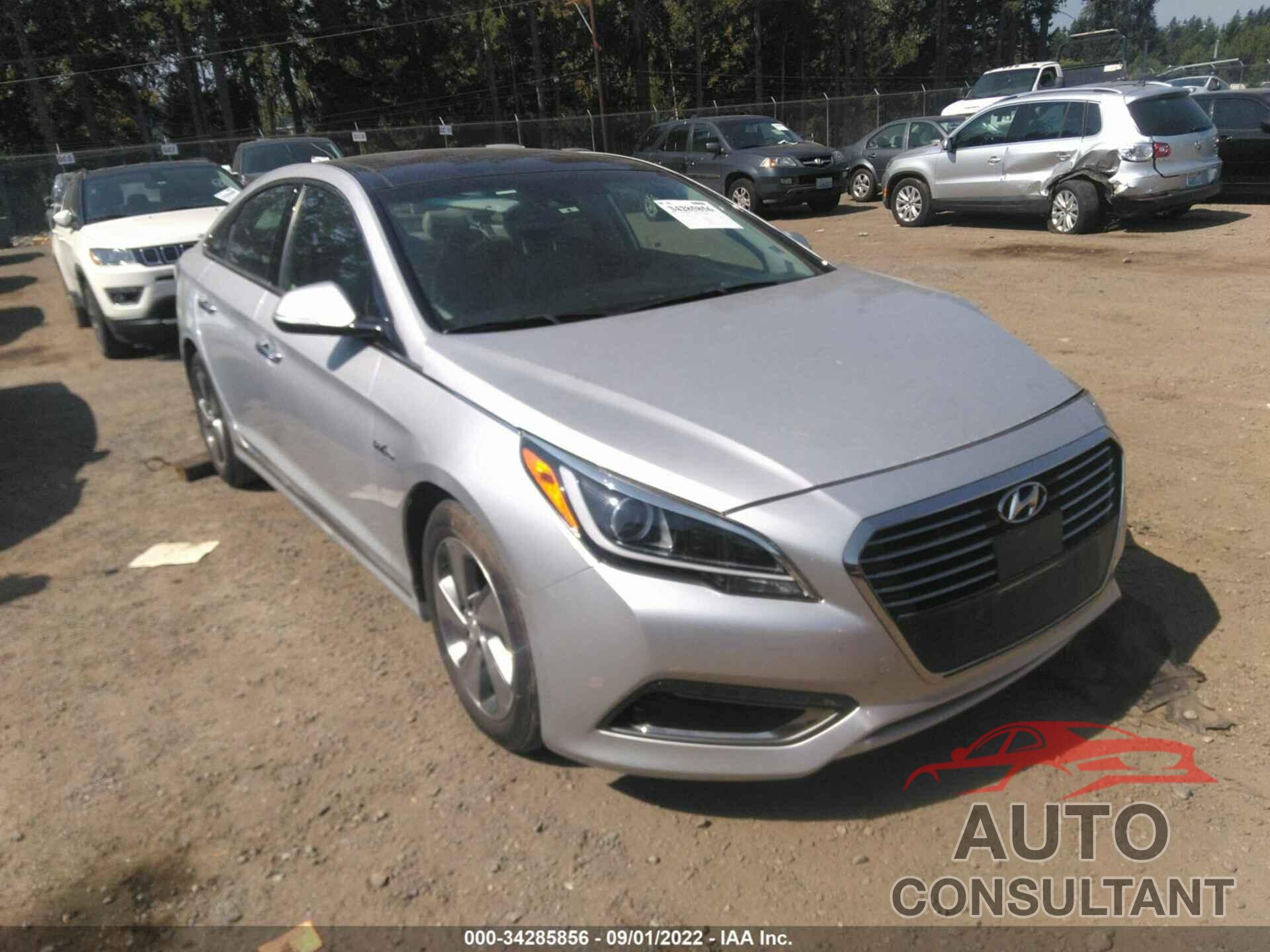 HYUNDAI SONATA HYBRID 2017 - KMHE34L11HA051226