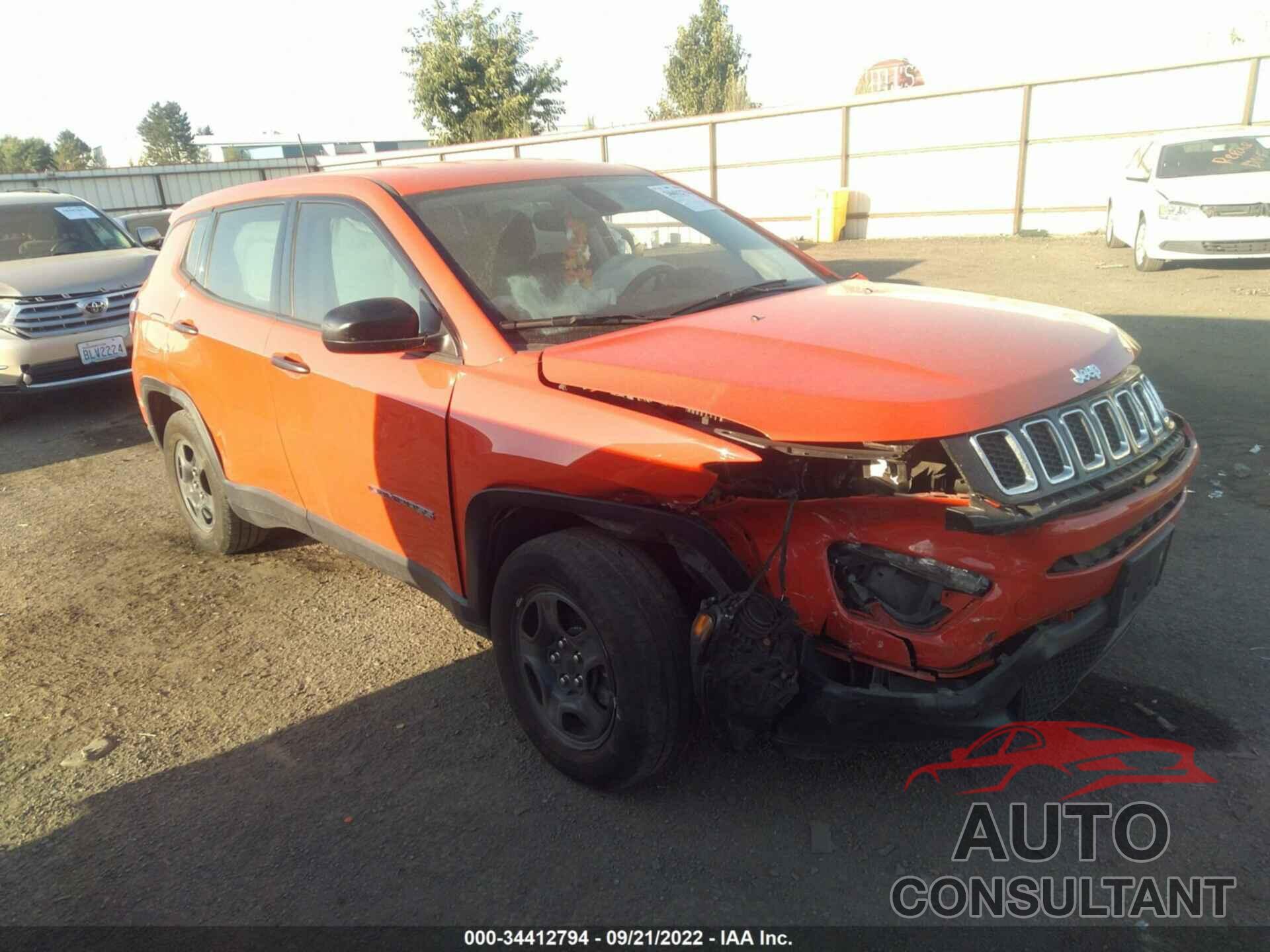 JEEP COMPASS 2020 - 3C4NJCAB4LT252989