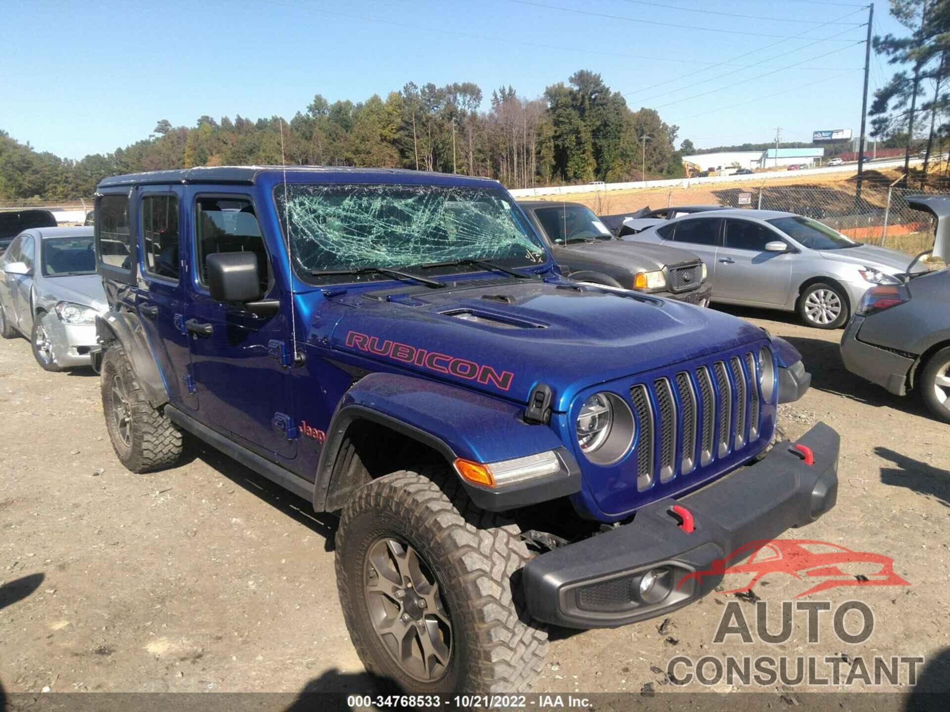 JEEP WRANGLER UNLIMITED 2020 - 1C4HJXFG4LW191811