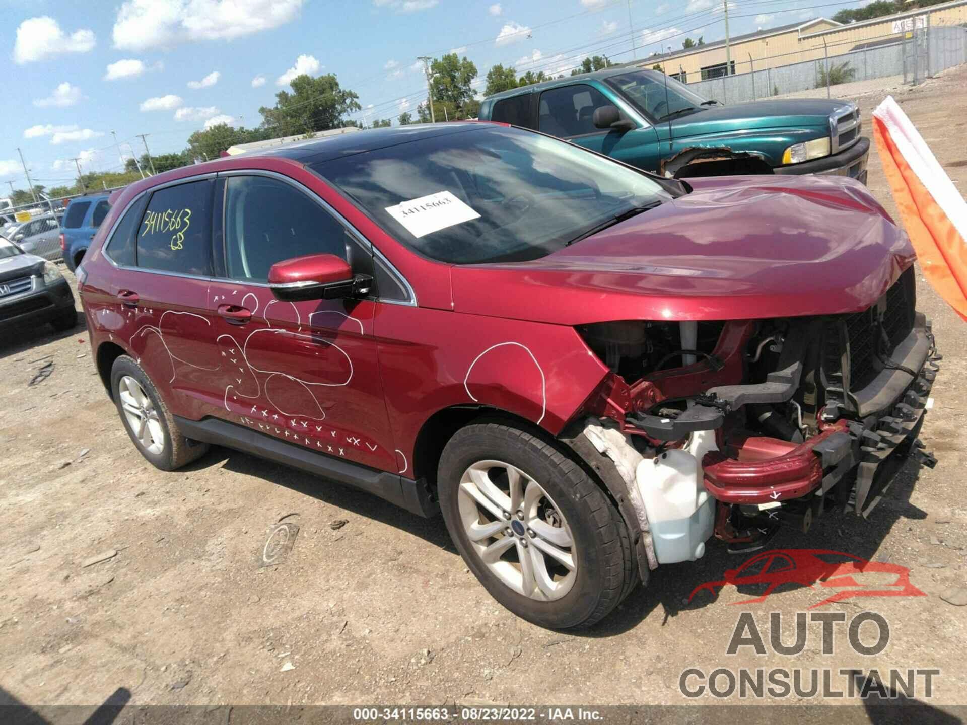 FORD EDGE 2019 - 2FMPK4J96KBB68249