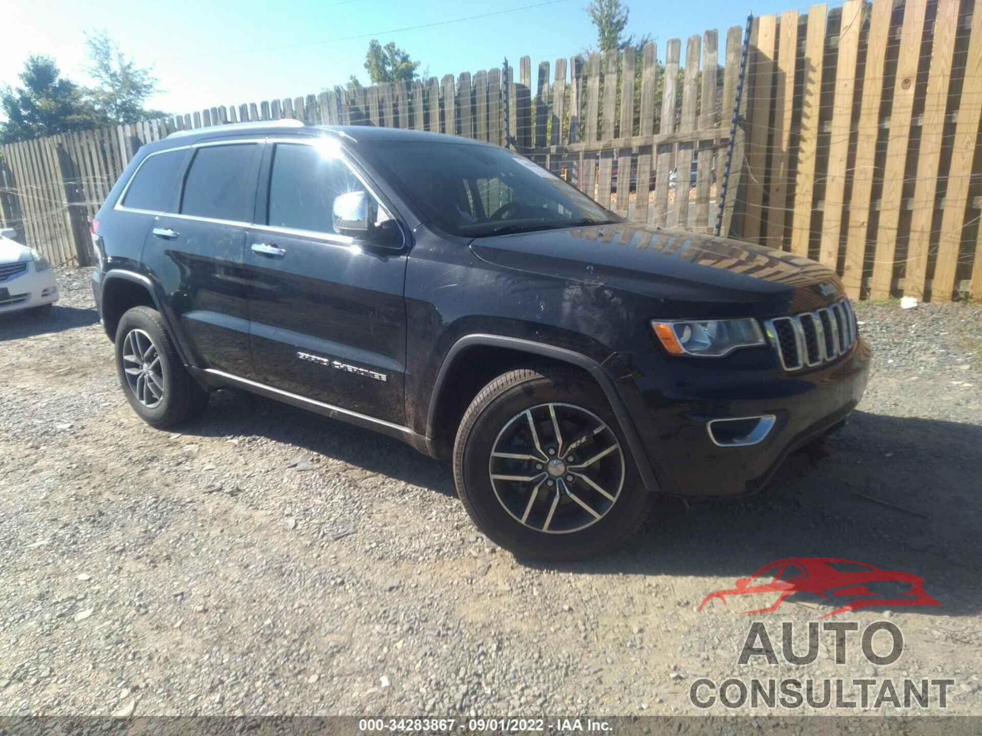 JEEP GRAND CHEROKEE 2018 - 1C4RJFBGXJC458162