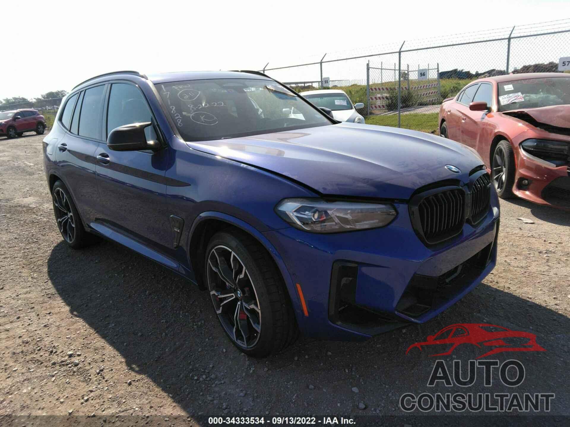 BMW X3 M 2022 - 5YM13EC06N9K67237