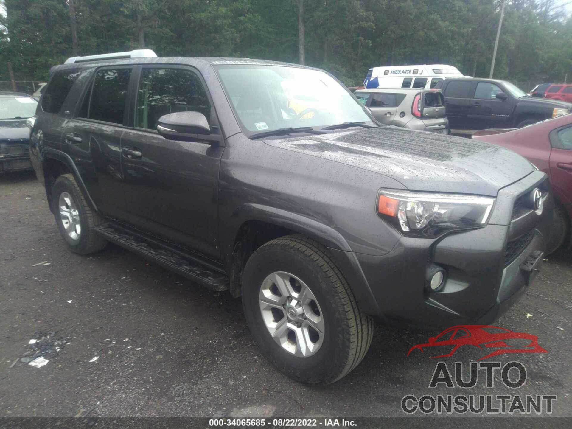 TOYOTA 4RUNNER 2017 - JTEBU5JR7H5460919