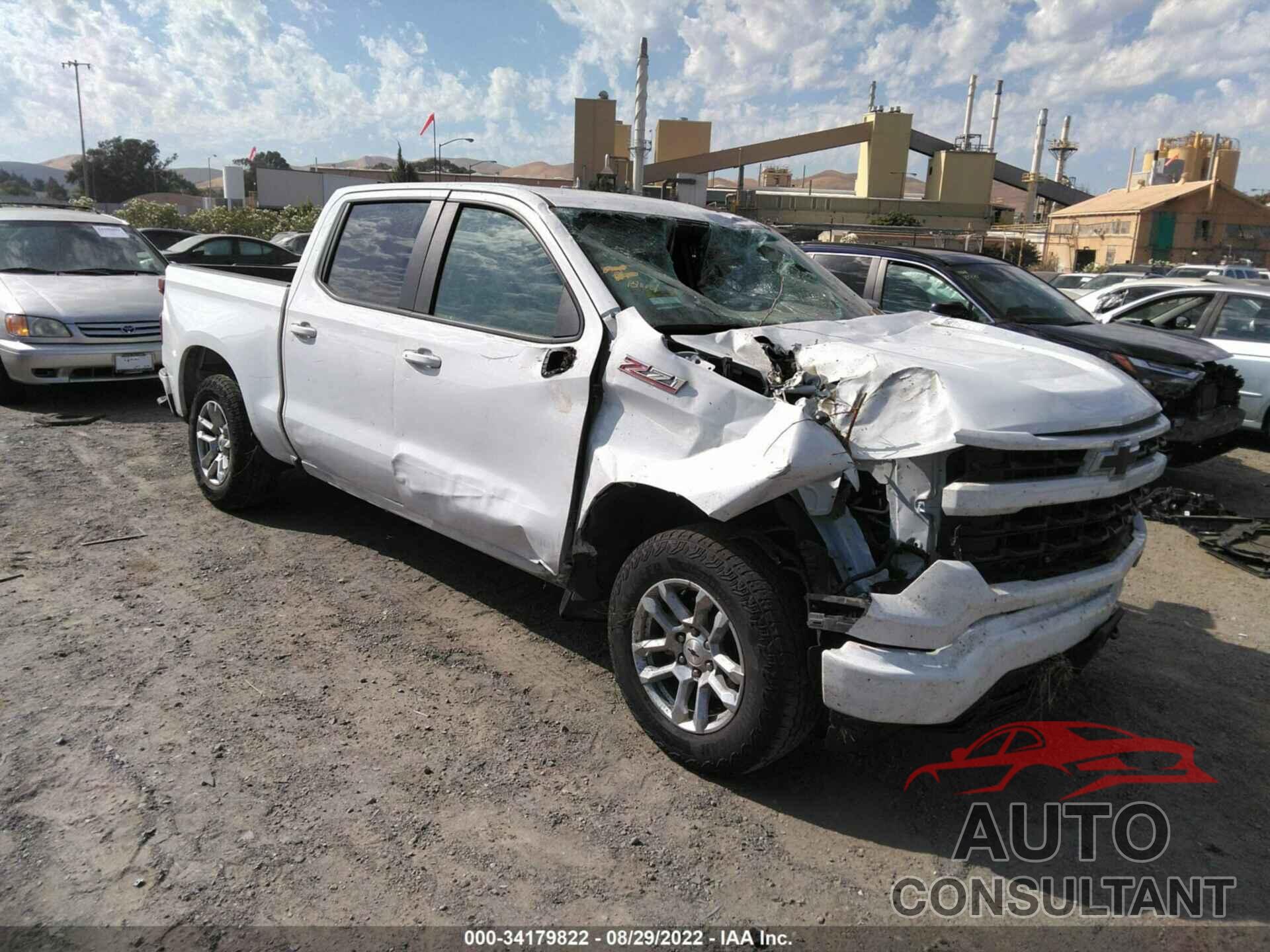 CHEVROLET SILVERADO 1500 2022 - 3GCUDEED4NG535589