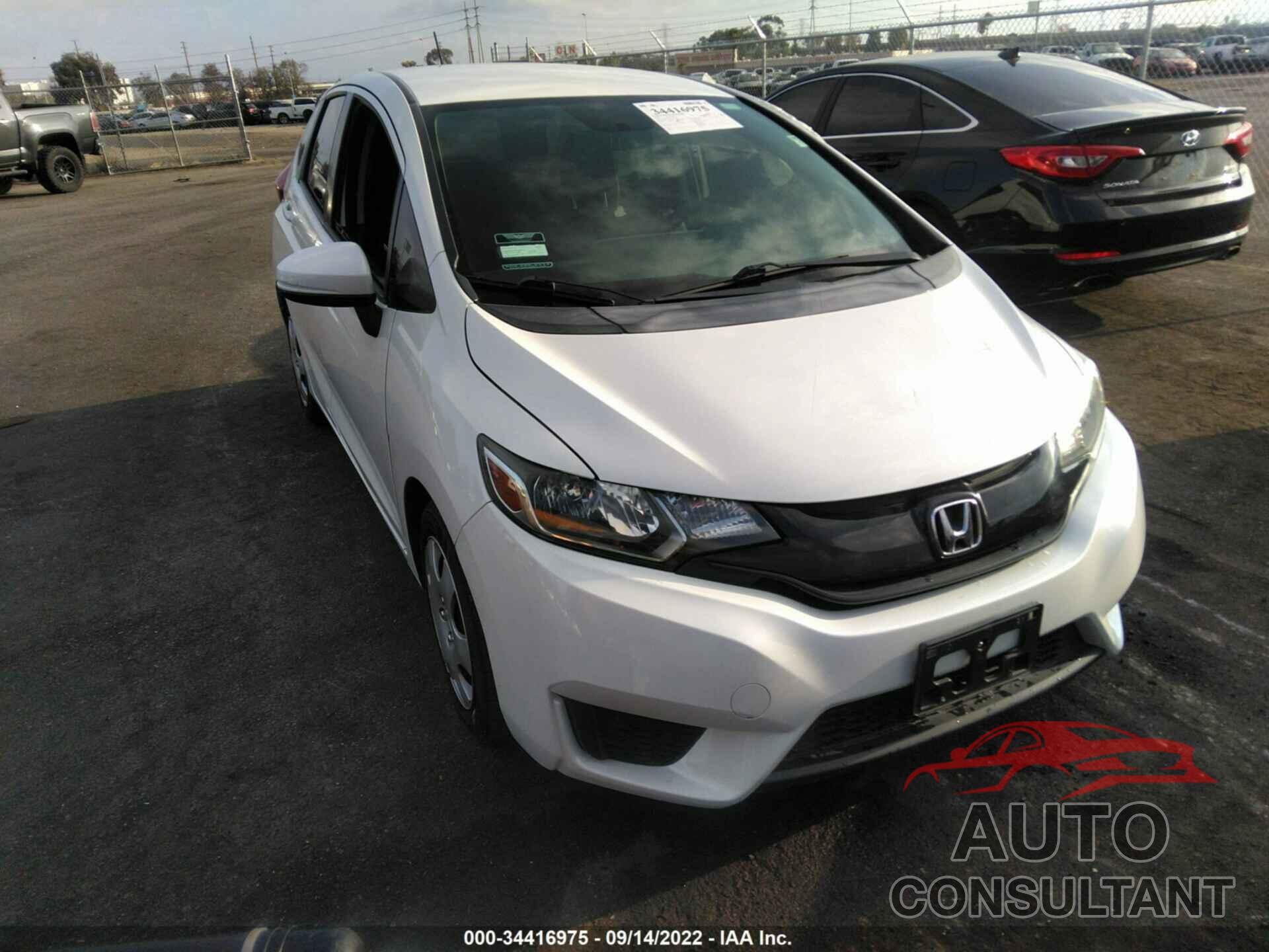 HONDA FIT 2016 - JHMGK5H57GS005442