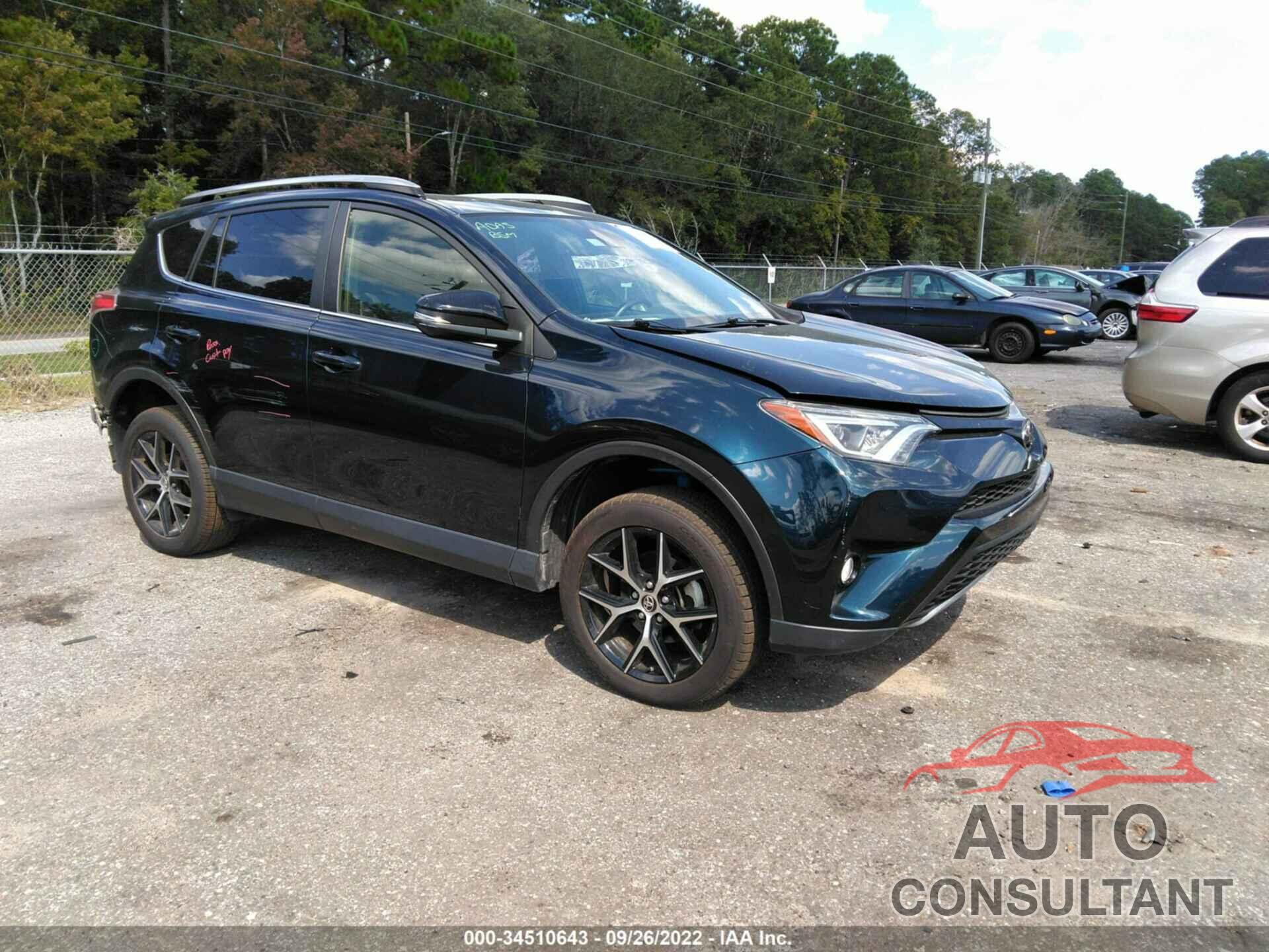 TOYOTA RAV4 2017 - JTMNFREV0HJ148121