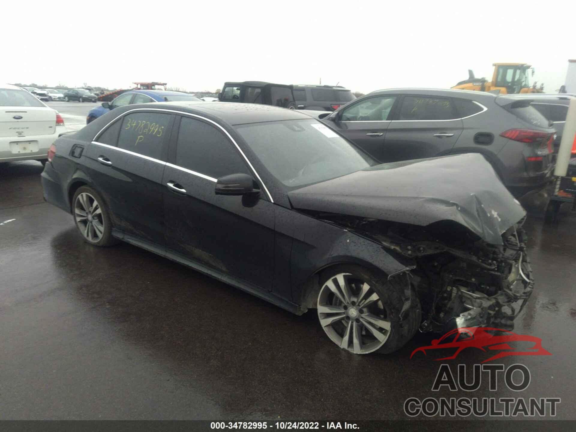 MERCEDES-BENZ E-CLASS 2016 - WDDHF8JB7GB182851