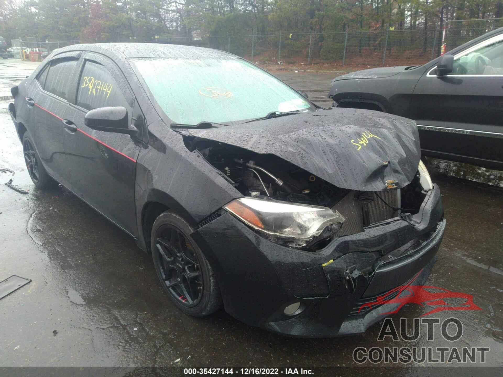 TOYOTA COROLLA 2015 - 2T1BURHE6FC456441