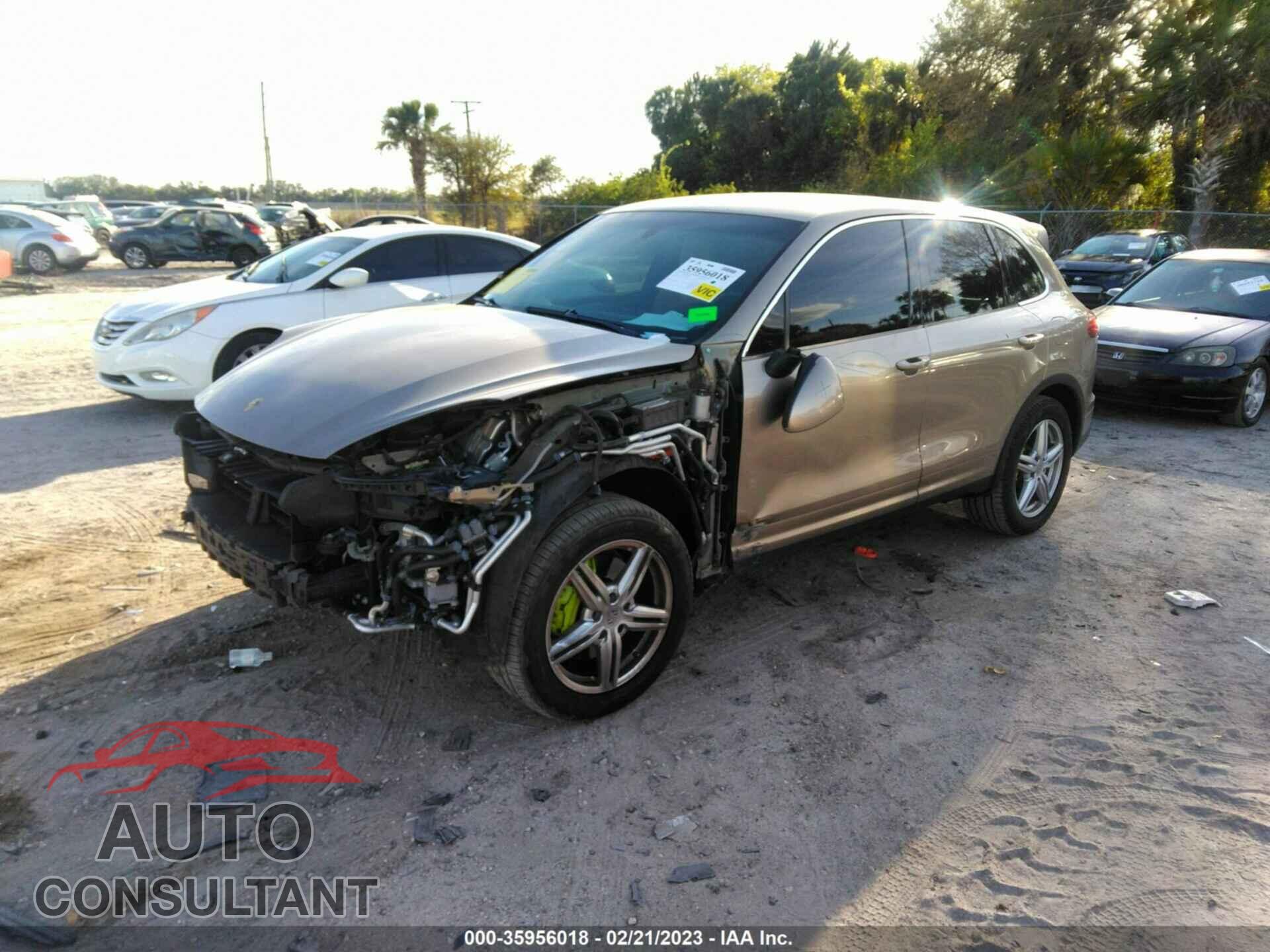 PORSCHE CAYENNE 2016 - WP1AE2A23GLA63747